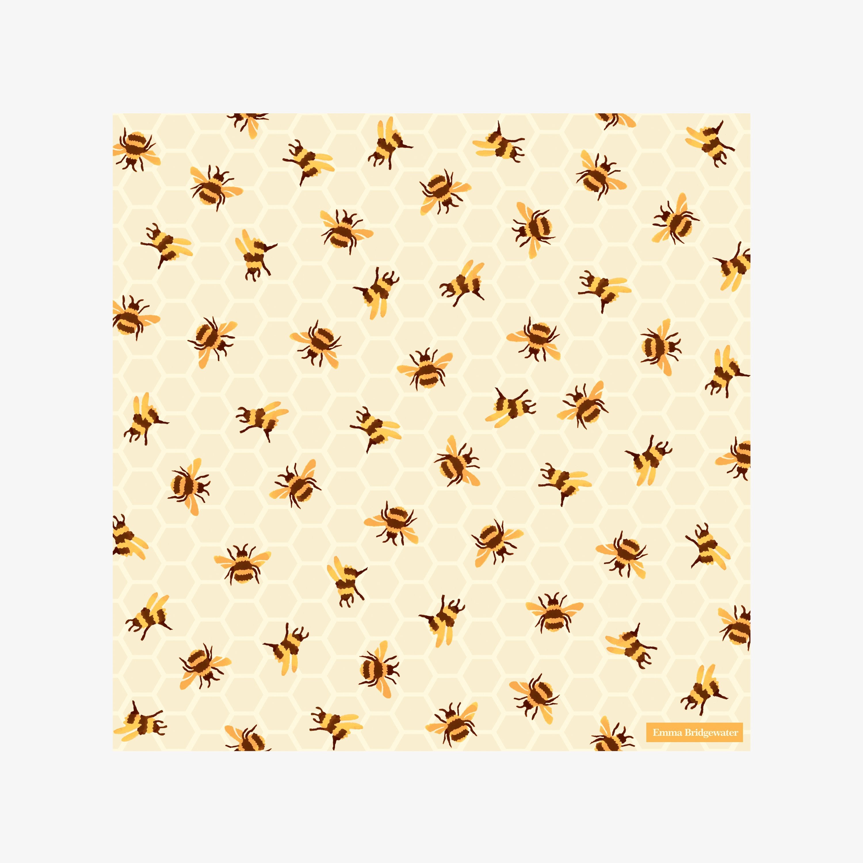 Bumblebee Honeycomb Lunch Napkins