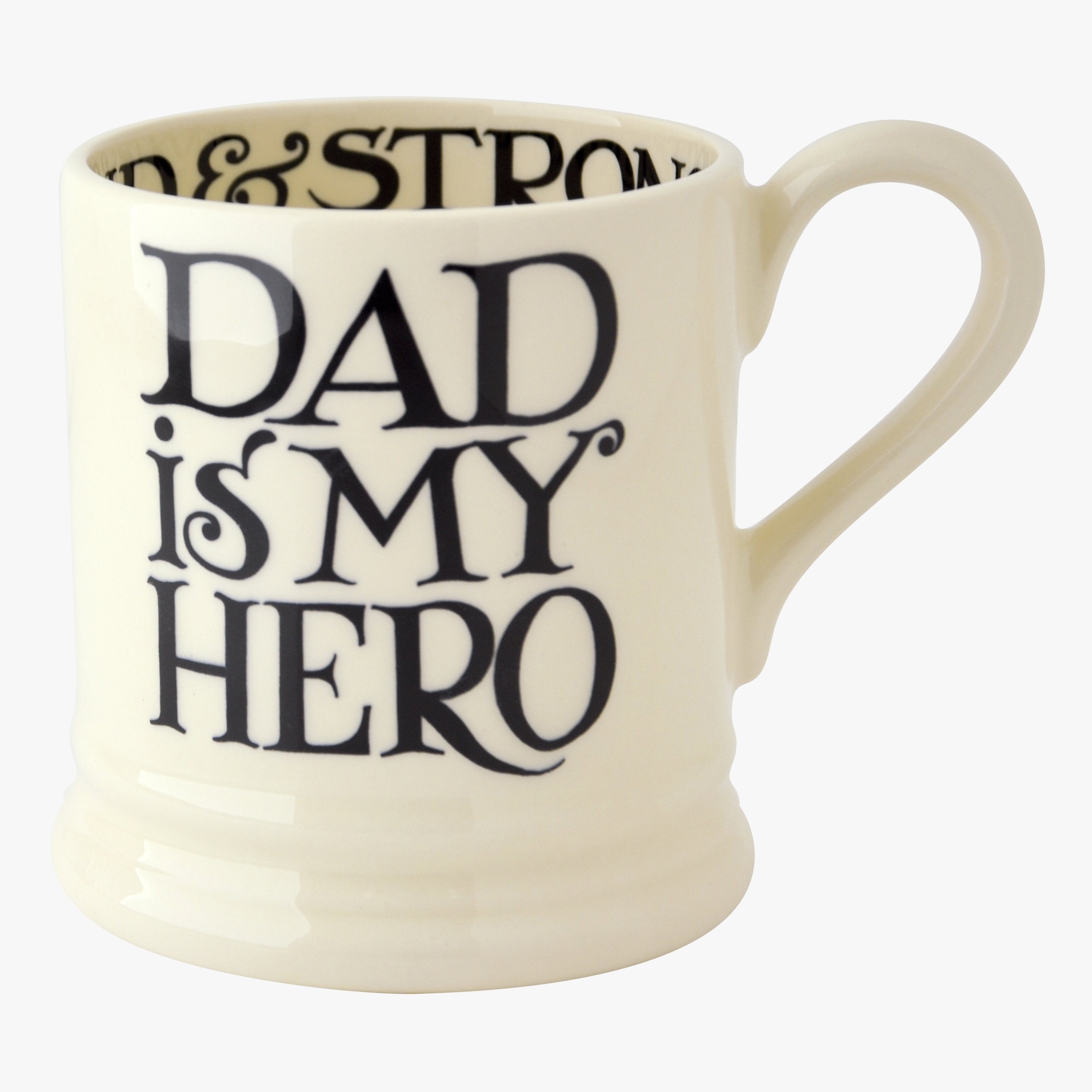 Seconds Black Toast Father's Day 1/2 Pint Mug