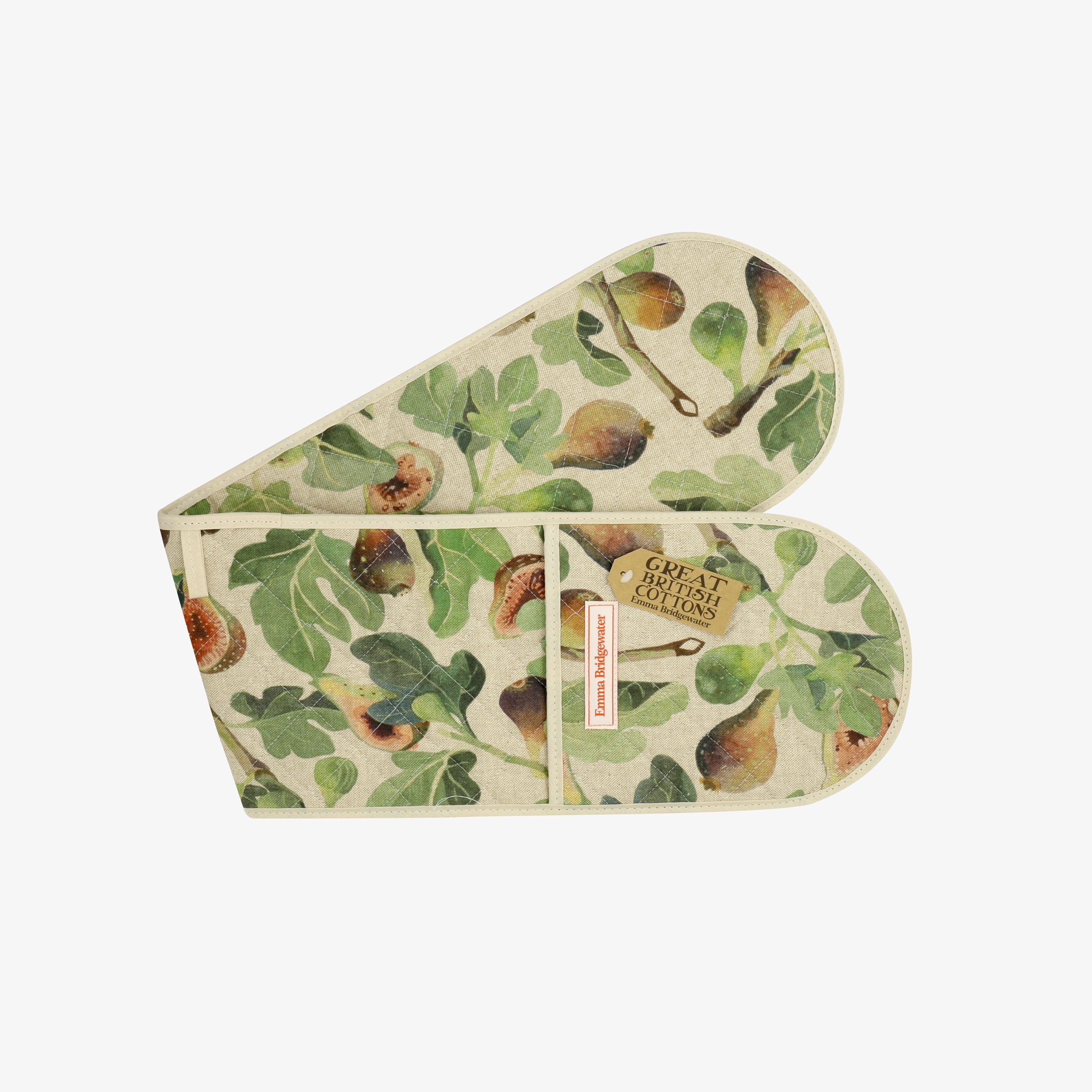 Vegetable Garden Figs Double Oven Glove