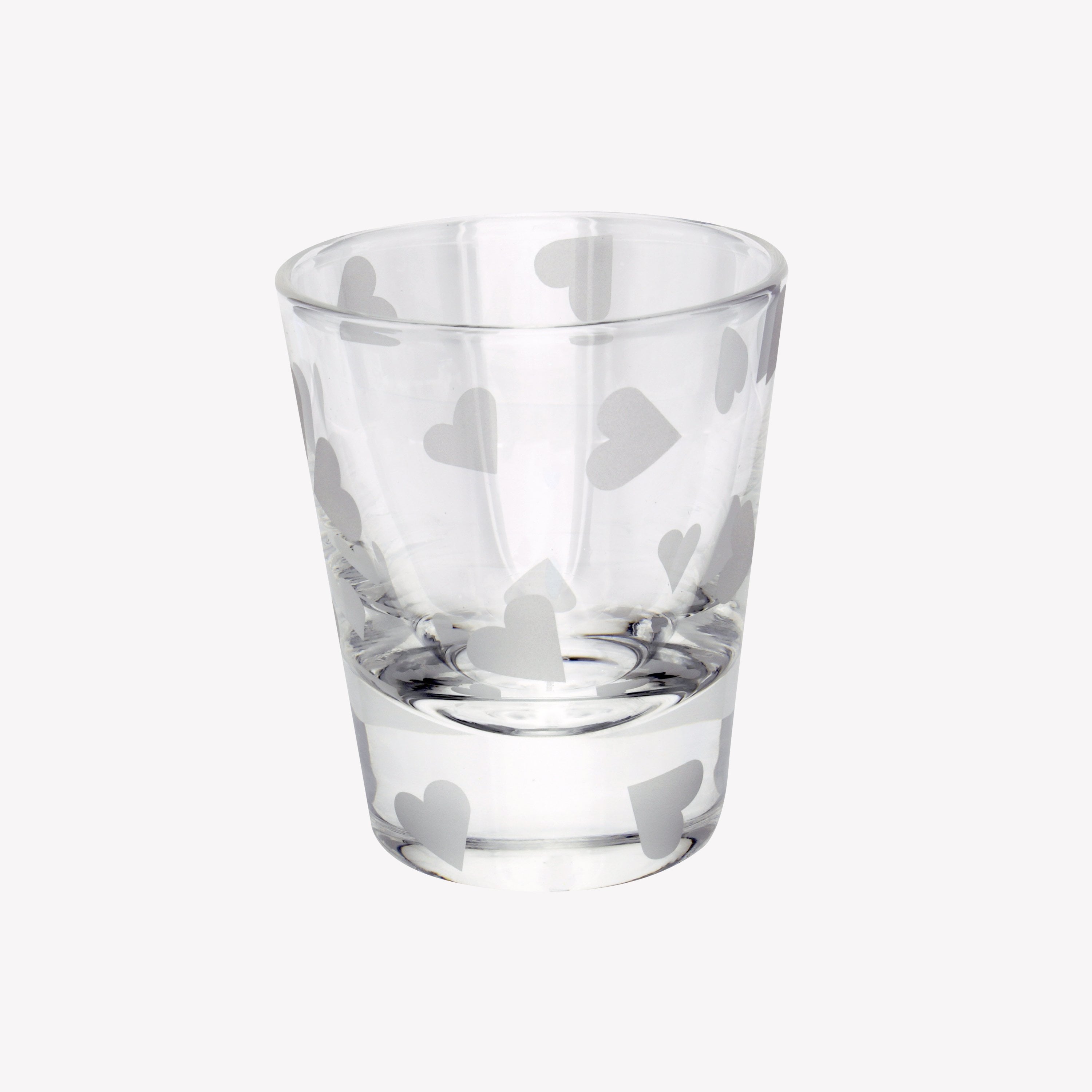 Image of Hearts Small Glass Tumbler
