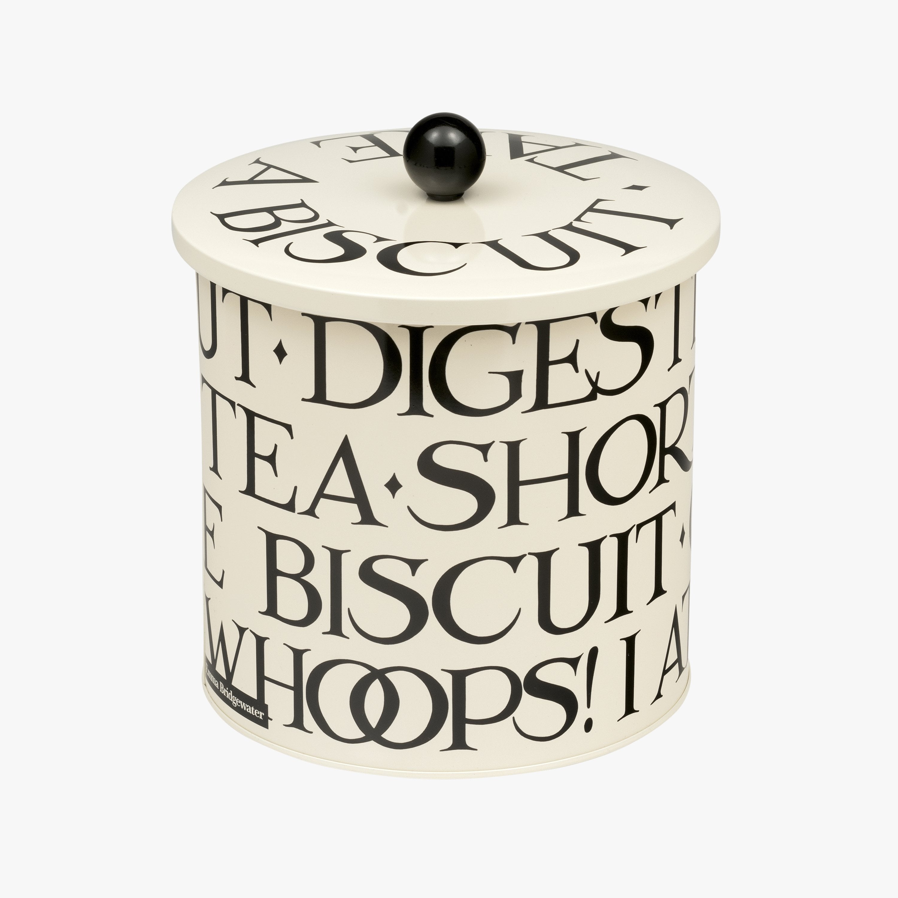 Emma Bridgewater  Black Toast Tin Biscuit Barrel