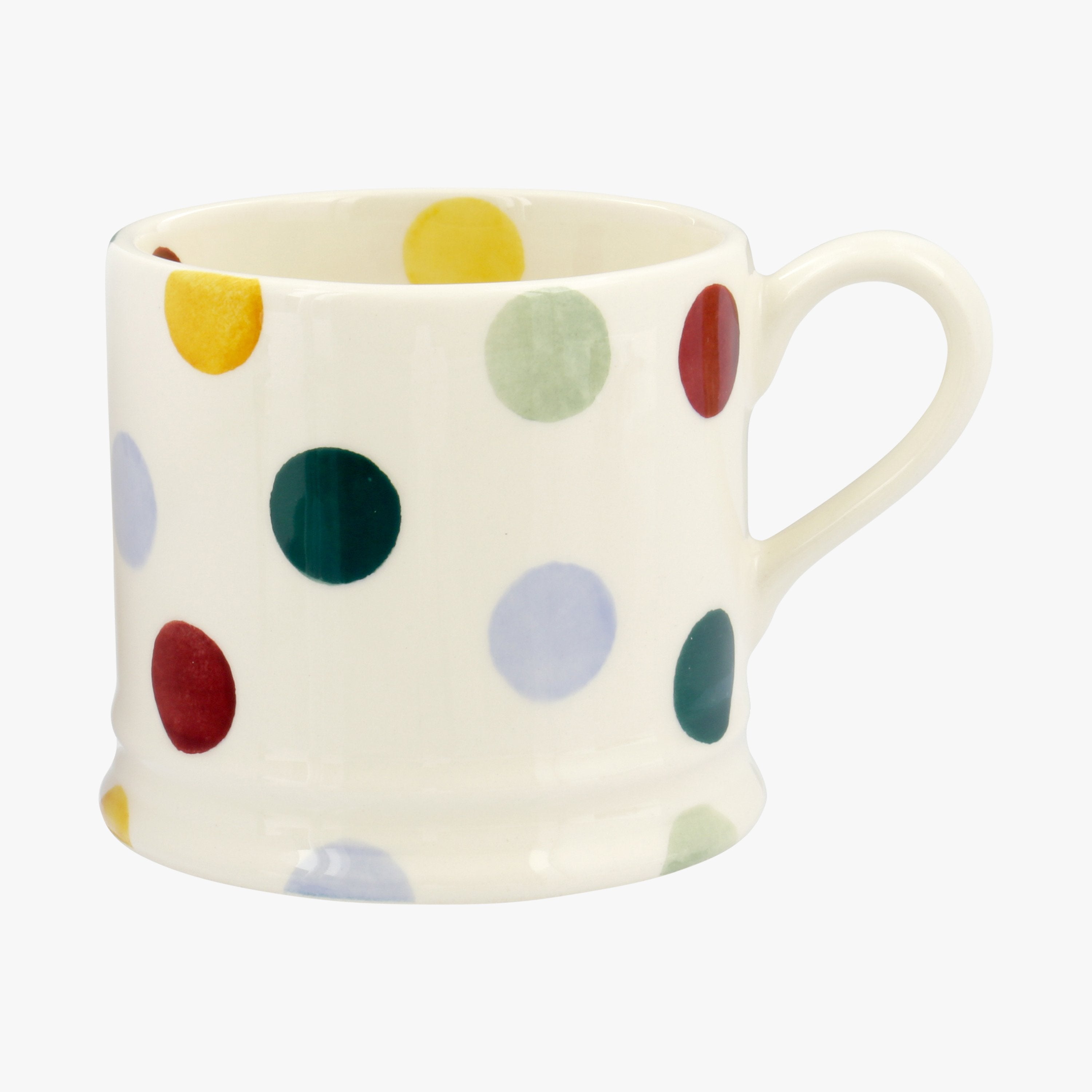 Emma Bridgewater |  Emma Bridgewater  Polka Dot Small Mug - Unique Handmade & Handpainted English Ea