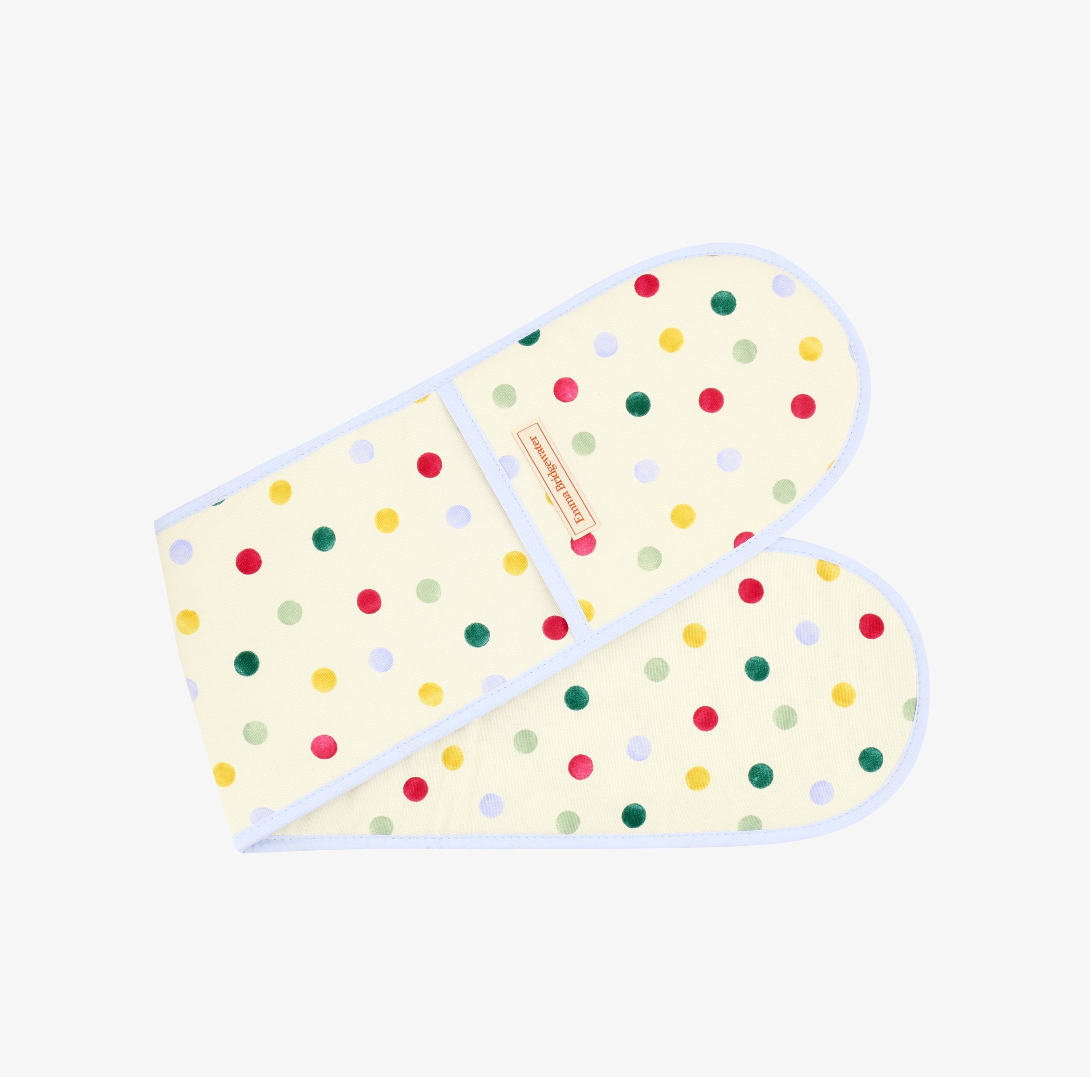 Polka Dot Double Oven Glove