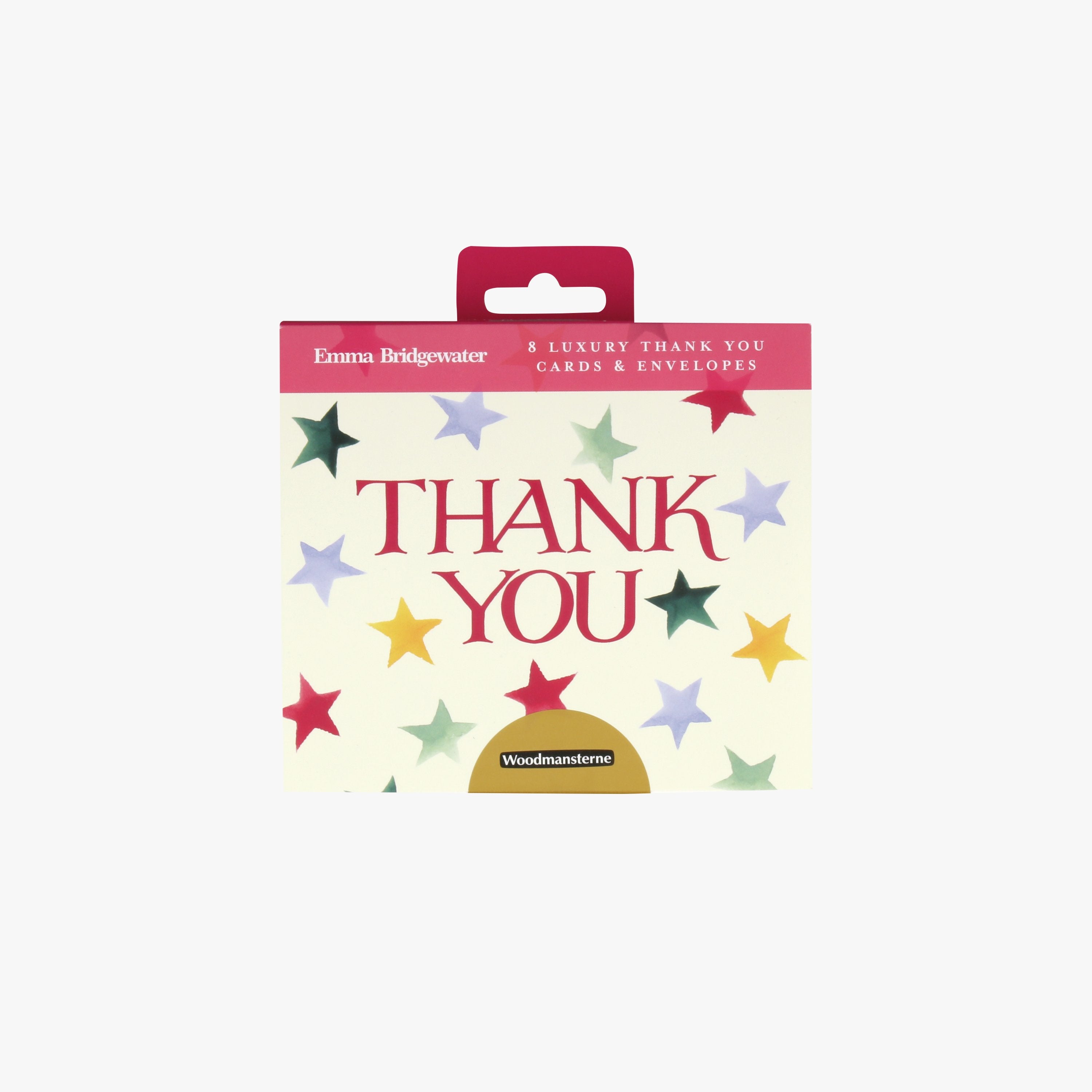 Polka Star Pack Of 8 Thank You Cards  | Emma Bridgewater