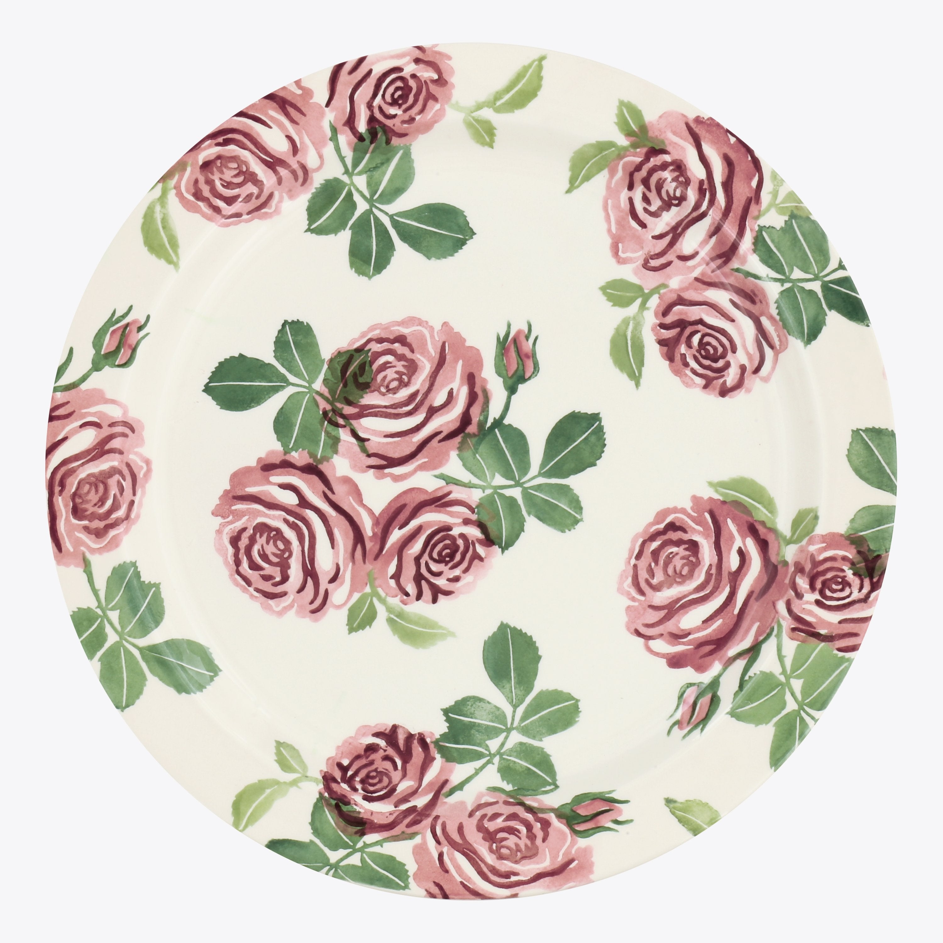 Pink Roses Serving Plate