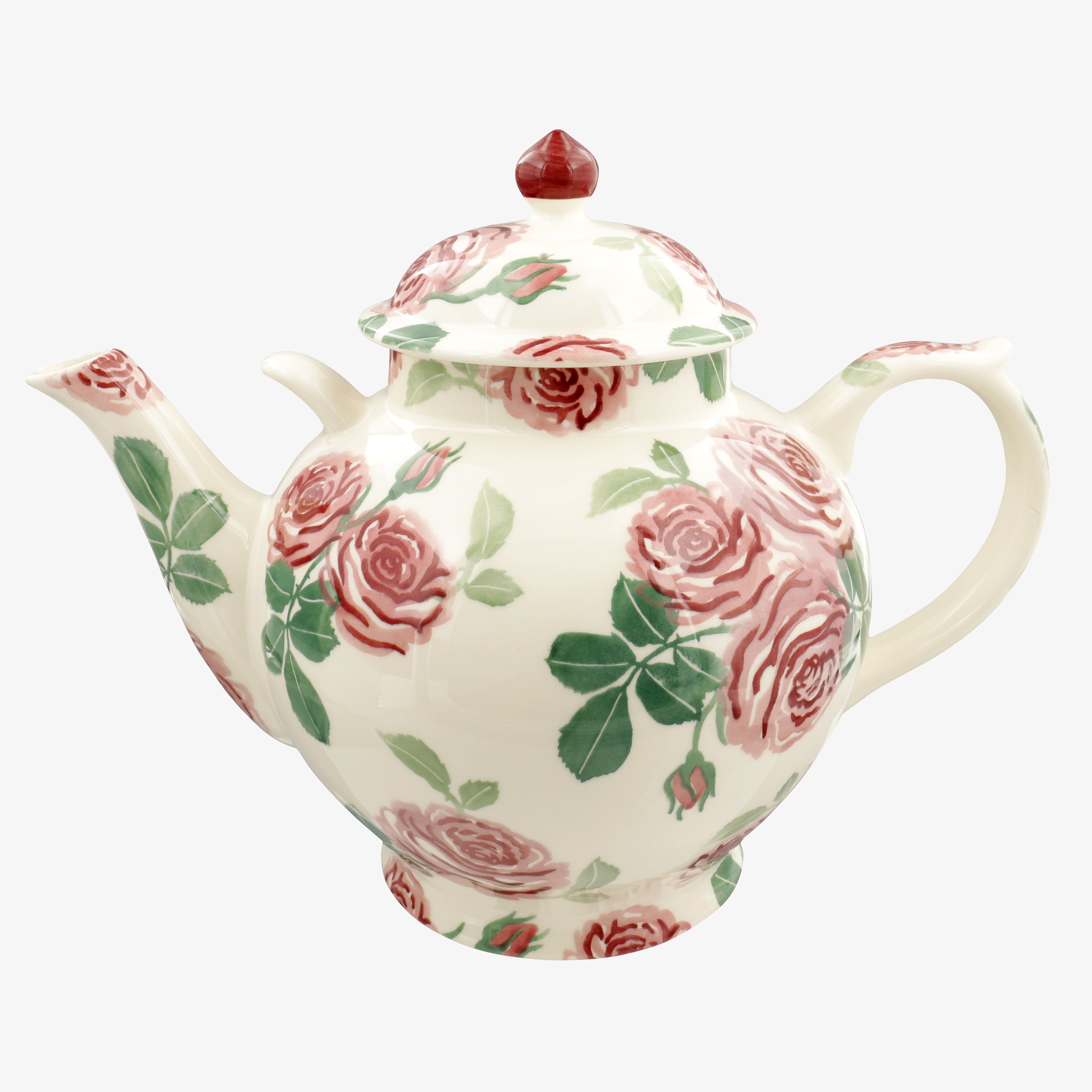 Pink Roses Gallon Teapot