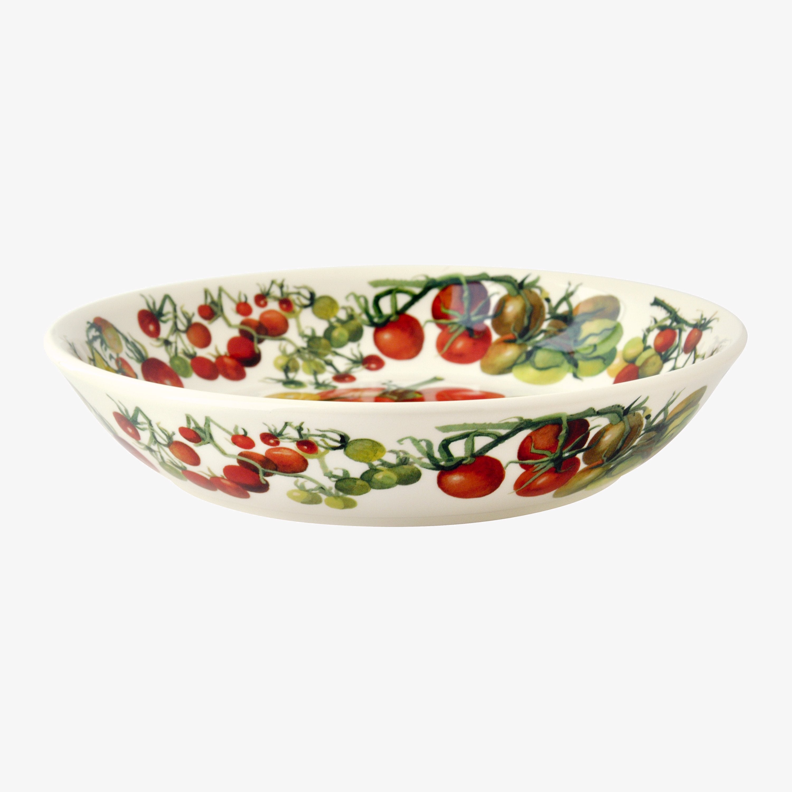 Emma Bridgewater  Seconds Tomatoes Medium Pasta Bowl - Unique Handmade & Handpainted English Earthen