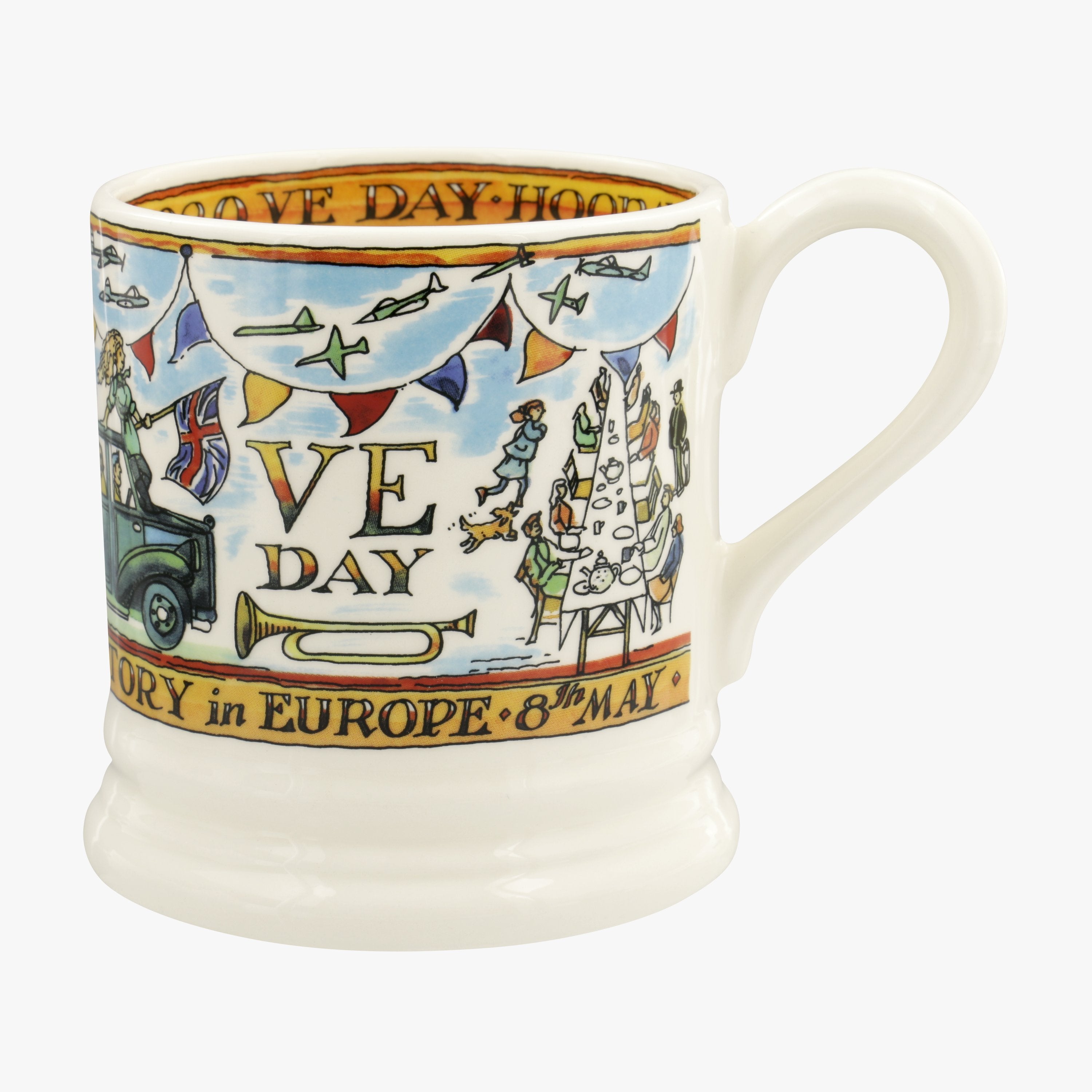 Ve Day 75th Anniversary 1/2 Pint Mug