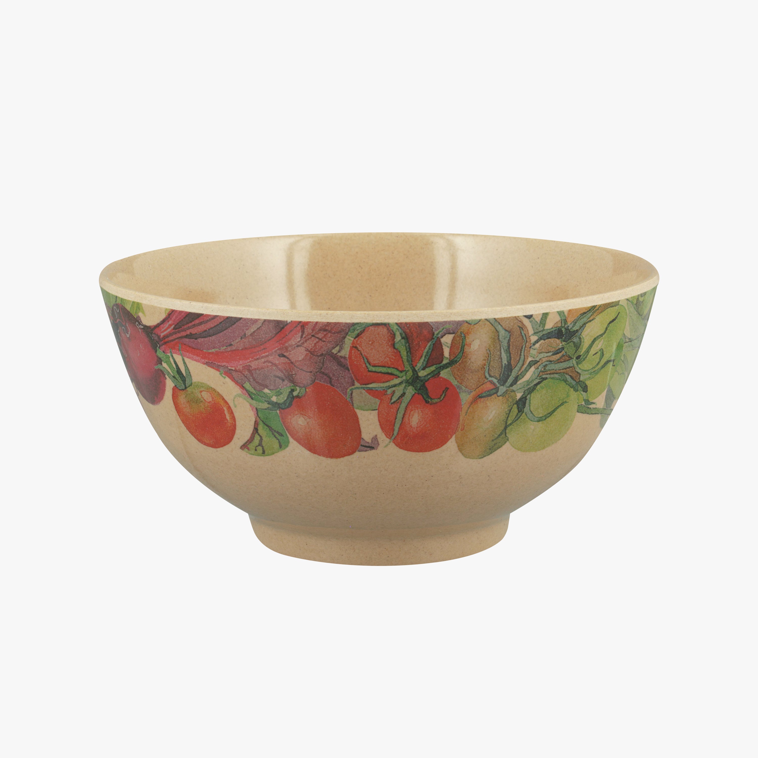 Emma Bridgewater |  Vegetable Garden Rice Husk Bowl - Unique Handmade & Handpainted English Earthenw