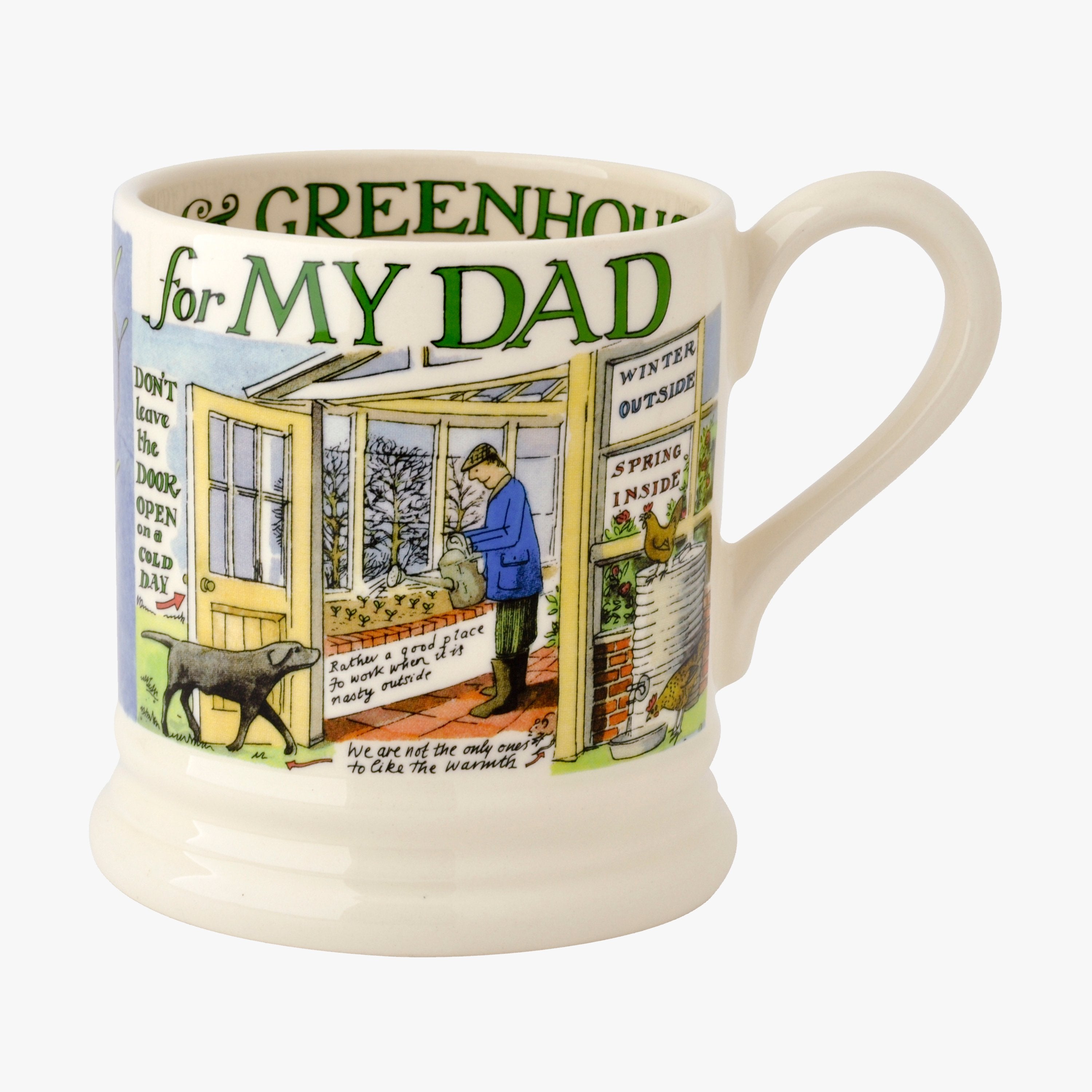 Year In The Country Dad 1/2 Pint Mug