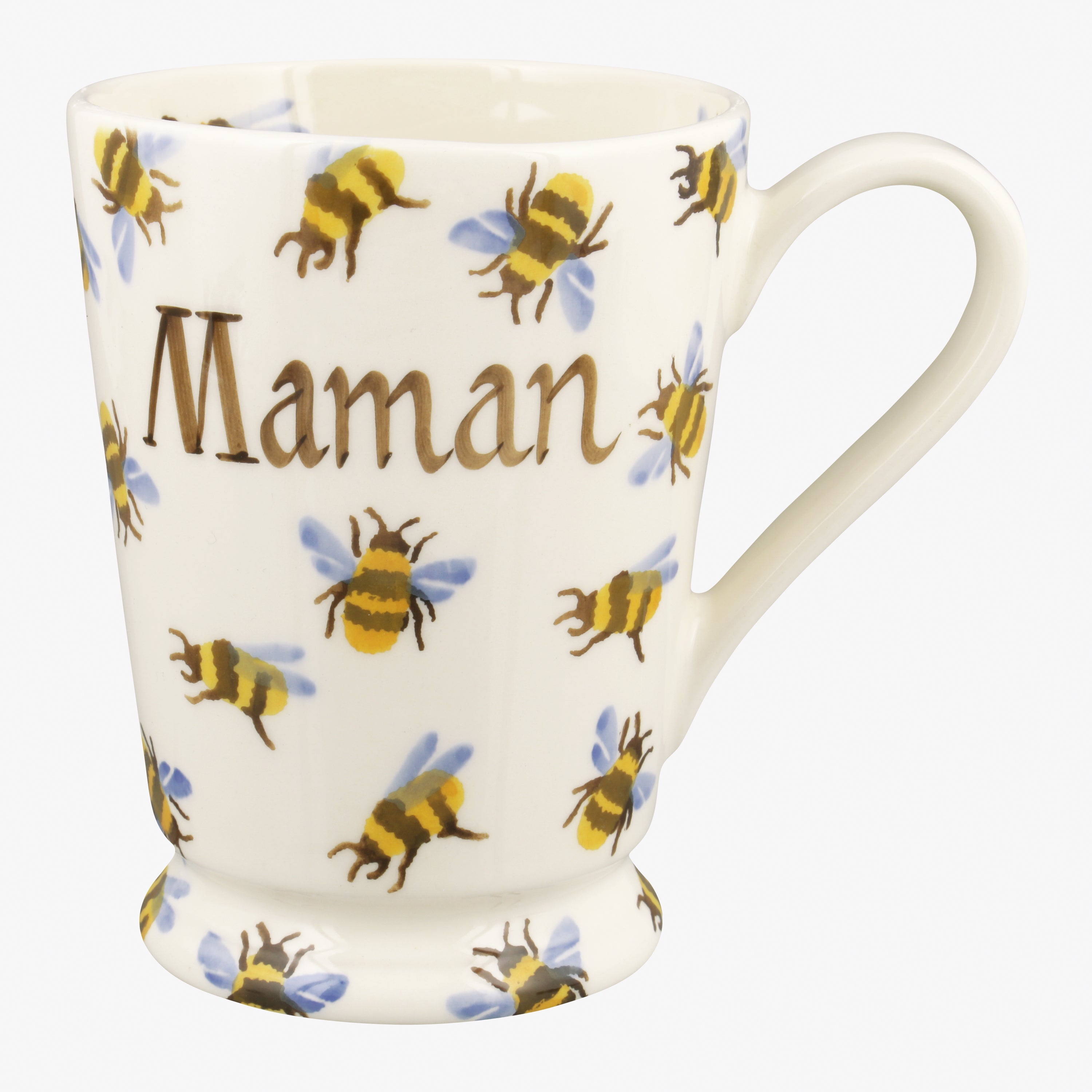 Personalised Bumblebee Cocoa Mug  - Customise Your Own Pottery Earthenware  | Emma Bridgewater