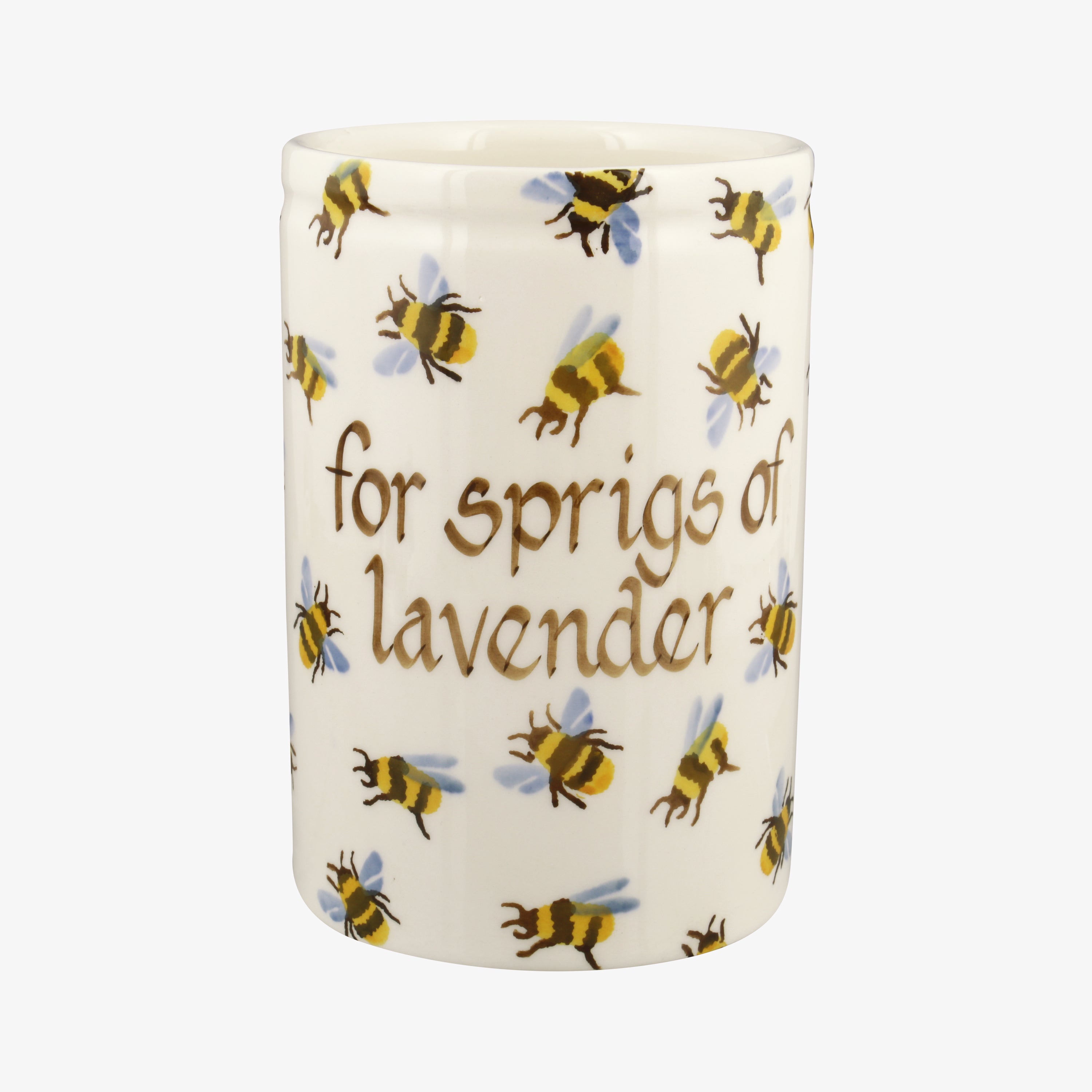 Personalised Bumblebee Medium Vase  - Customise Your Own Pottery  | Emma Bridgewater