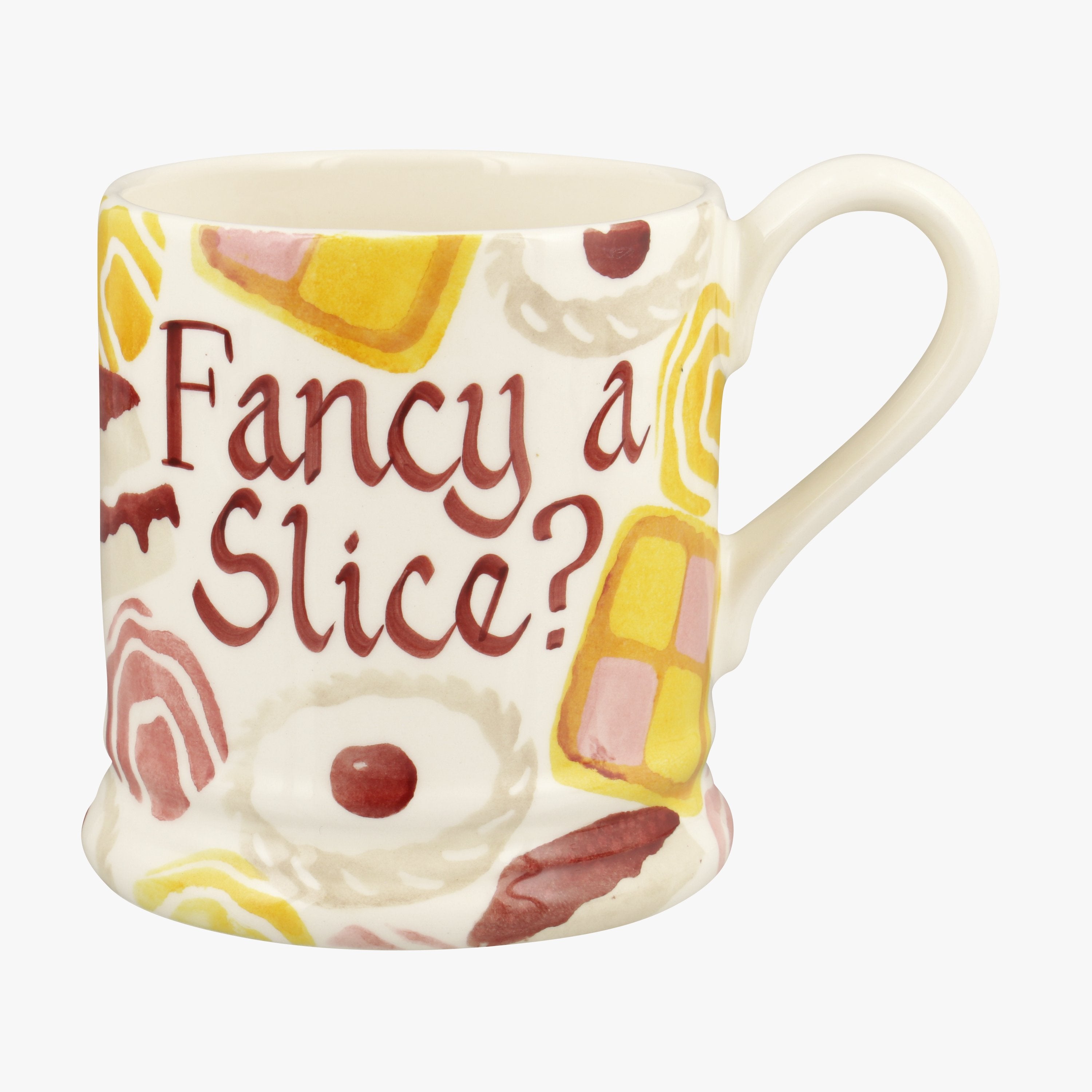 Personalised Cakes 1/2 Pint Mug  - Customise Your Own Pottery Earthenware  | Emma Bridgewater