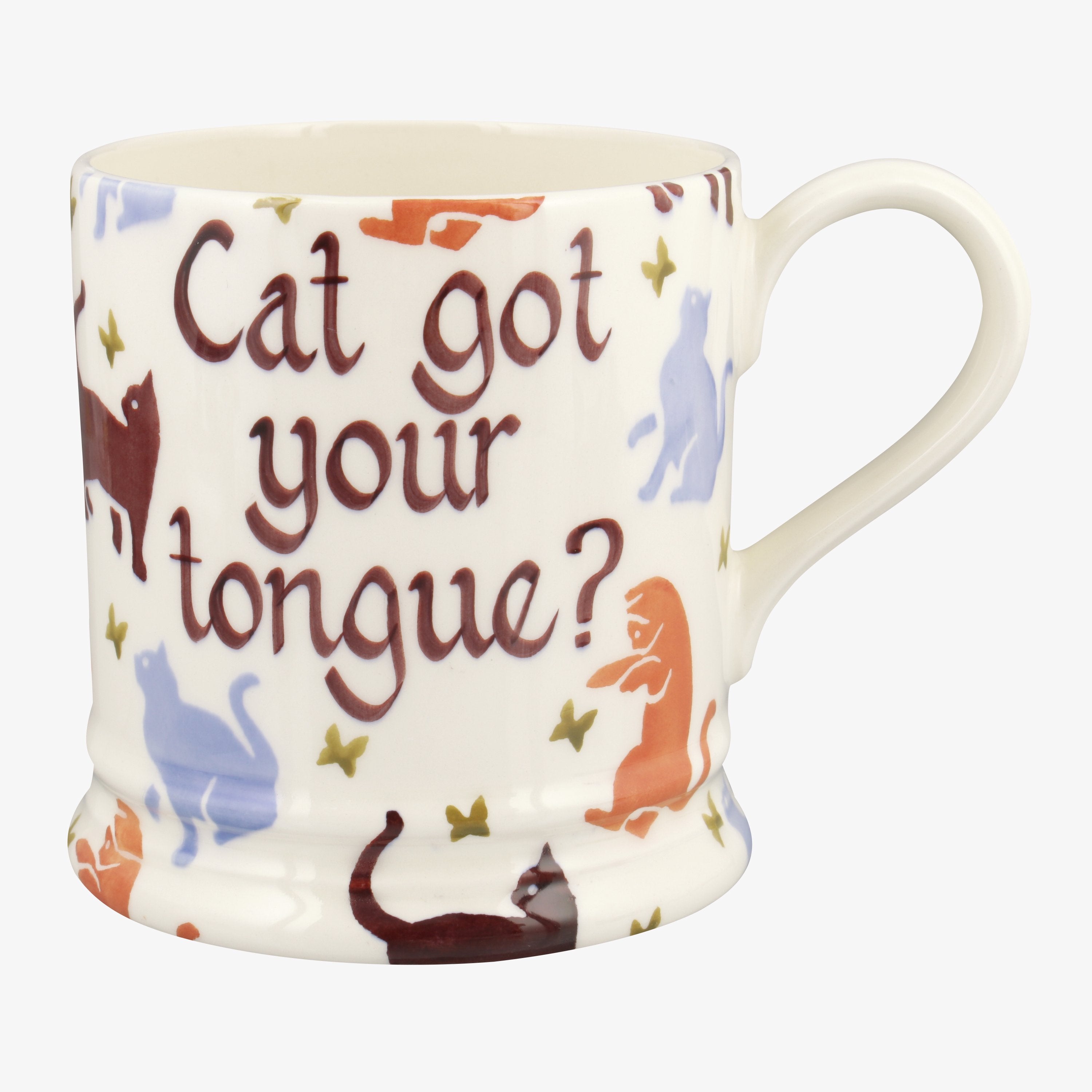 Image of Personalised Cats 1 Pint Mug - Customise Your Own Pottery Earthenware | Emma Bridgewater