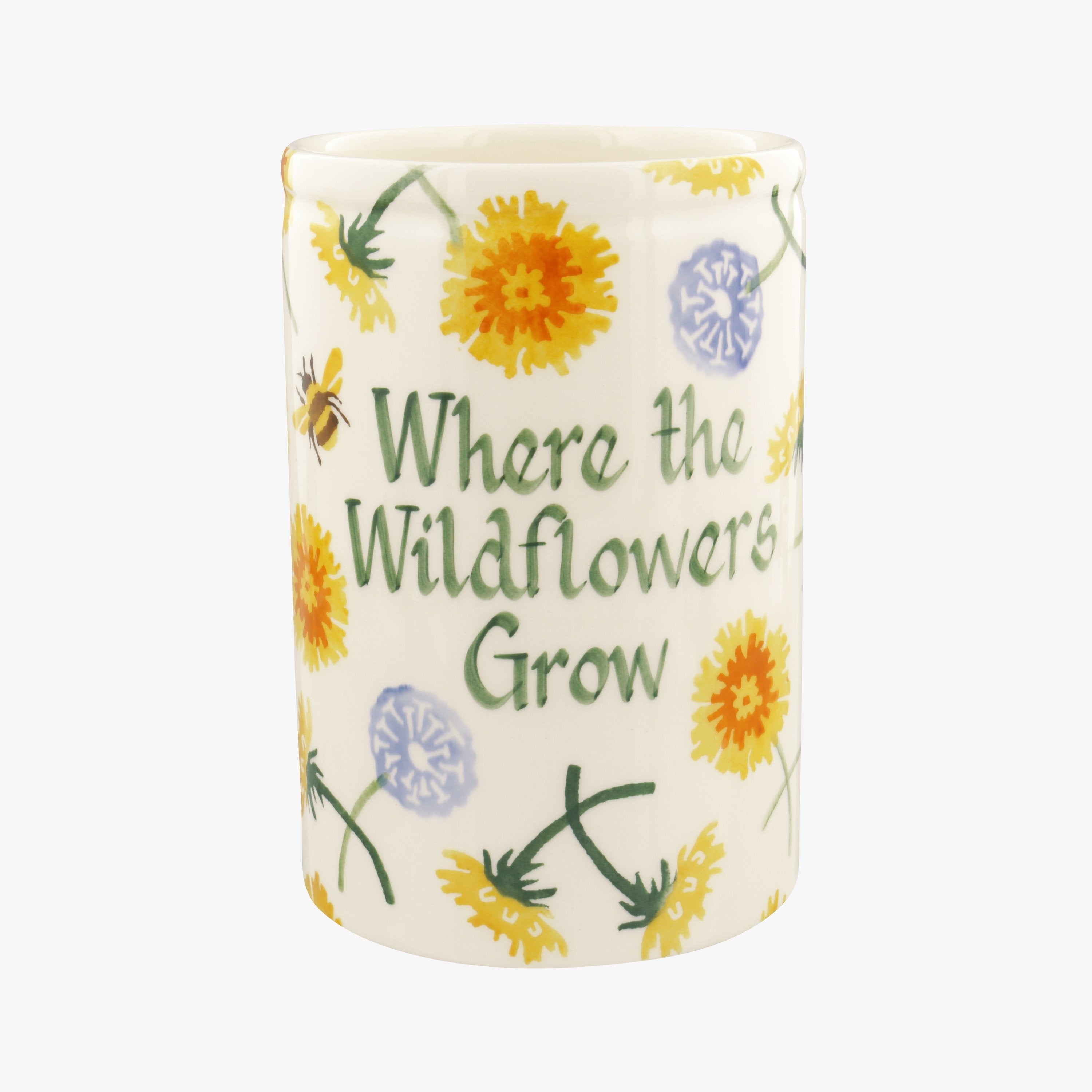 Personalised Dandelion Medium Vase  - Customise Your Own Pottery  | Emma Bridgewater