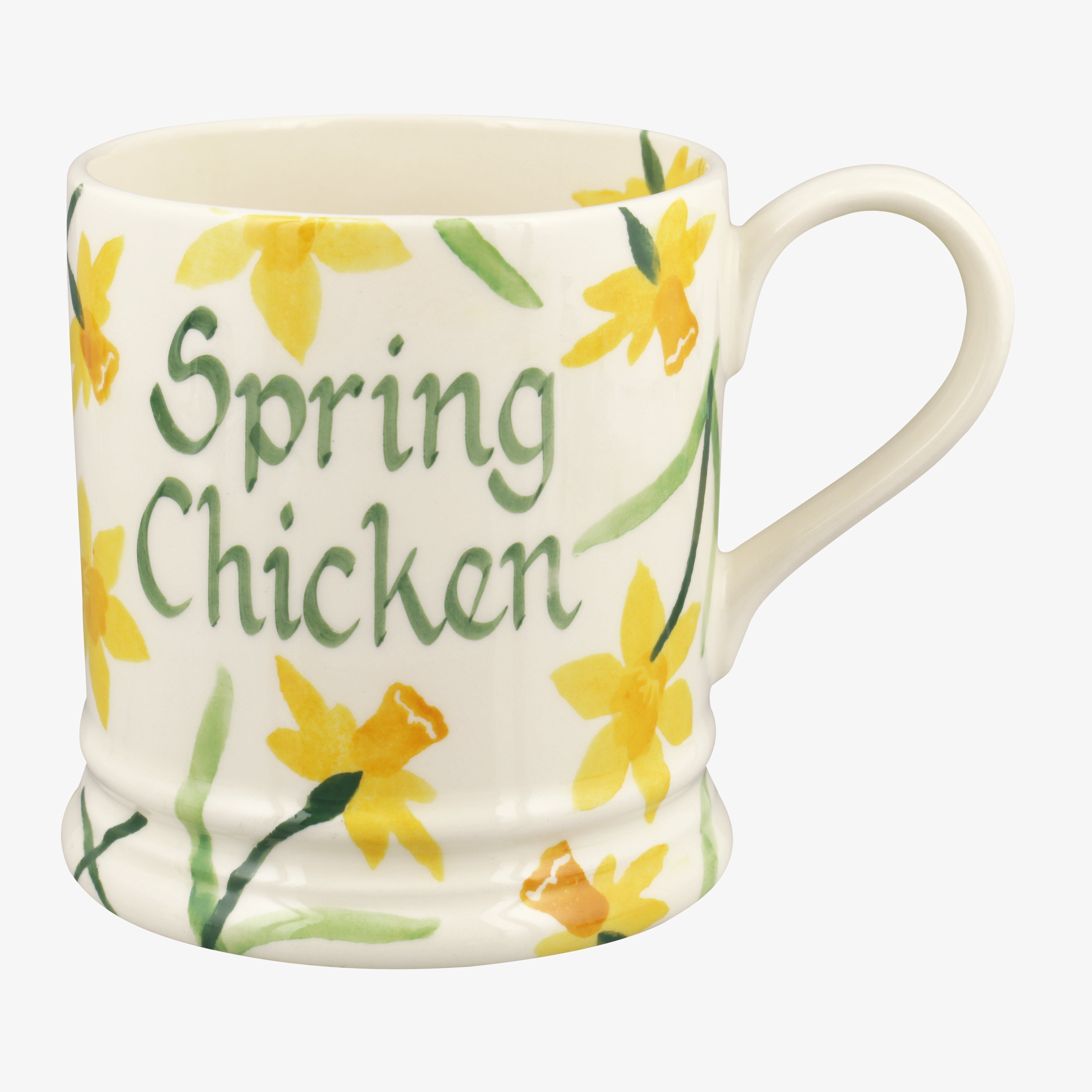 Personalised Little Daffodils 1 Pint Mug  - Customise Your Own Pottery Earthenware  | Emma Bridgewat