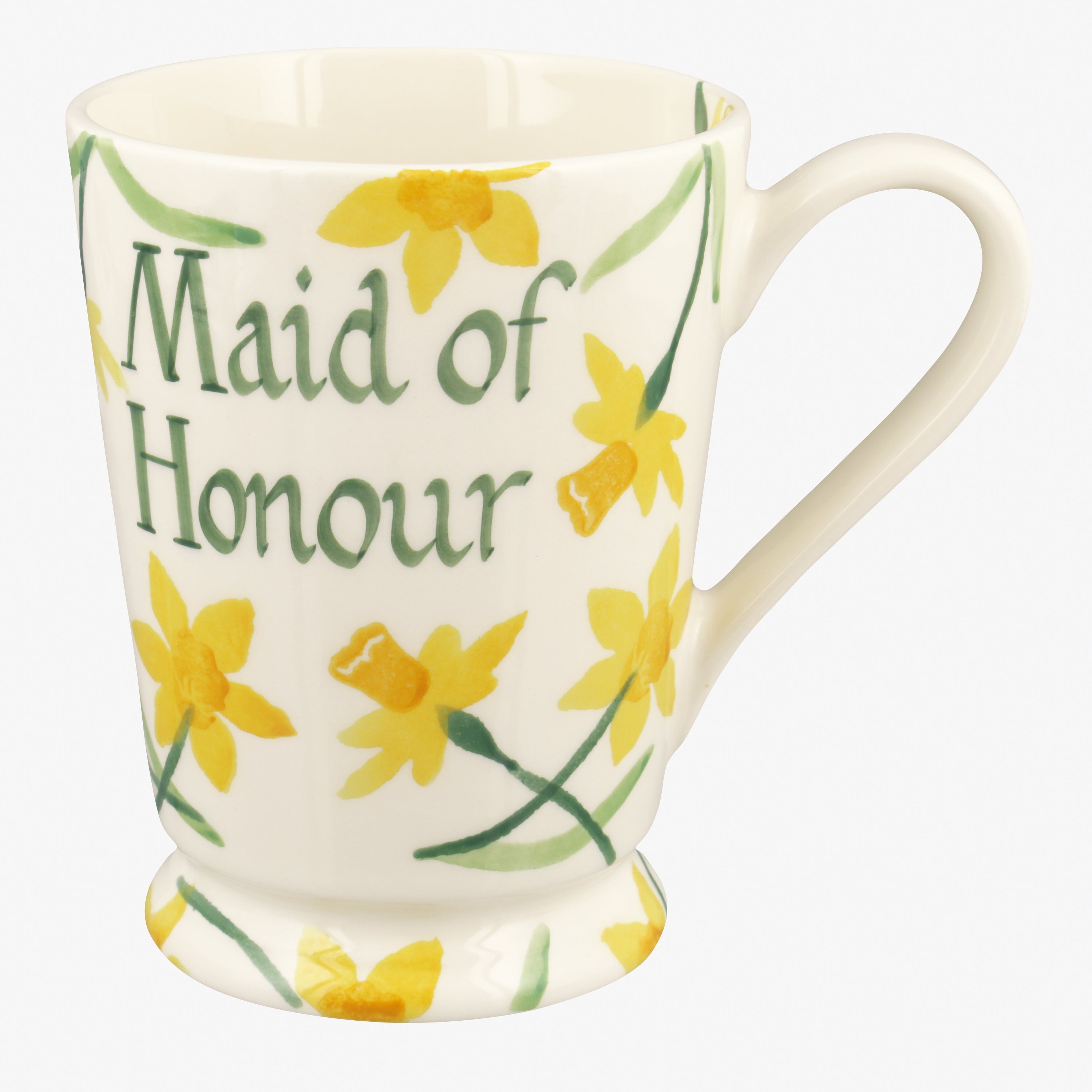 Personalised Little Daffodils Cocoa Mug  - Customise Your Own Pottery Earthenware  | Emma Bridgewate