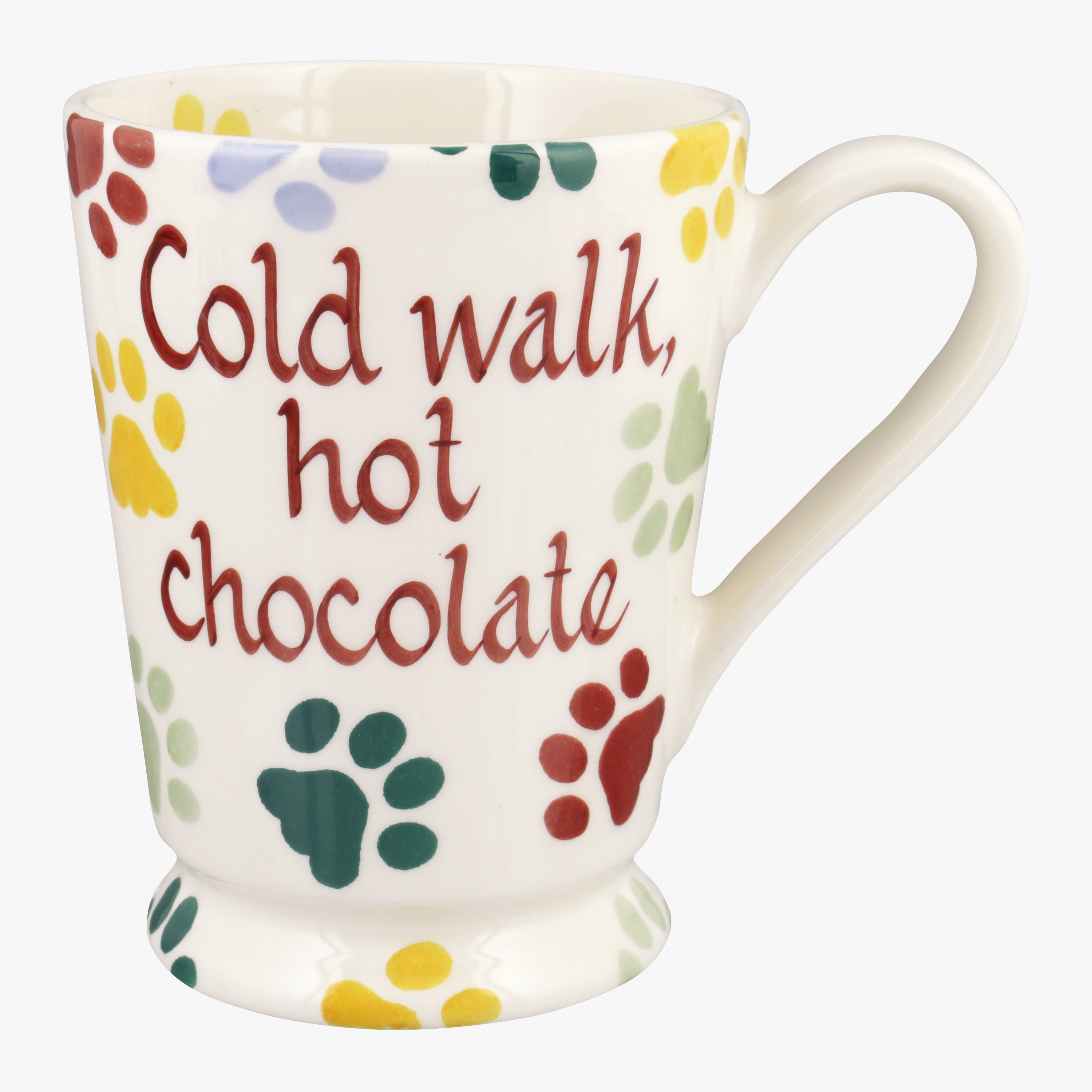 Personalised Polka Paws Cocoa Mug  - Customise Your Own Pottery Earthenware  | Emma Bridgewater