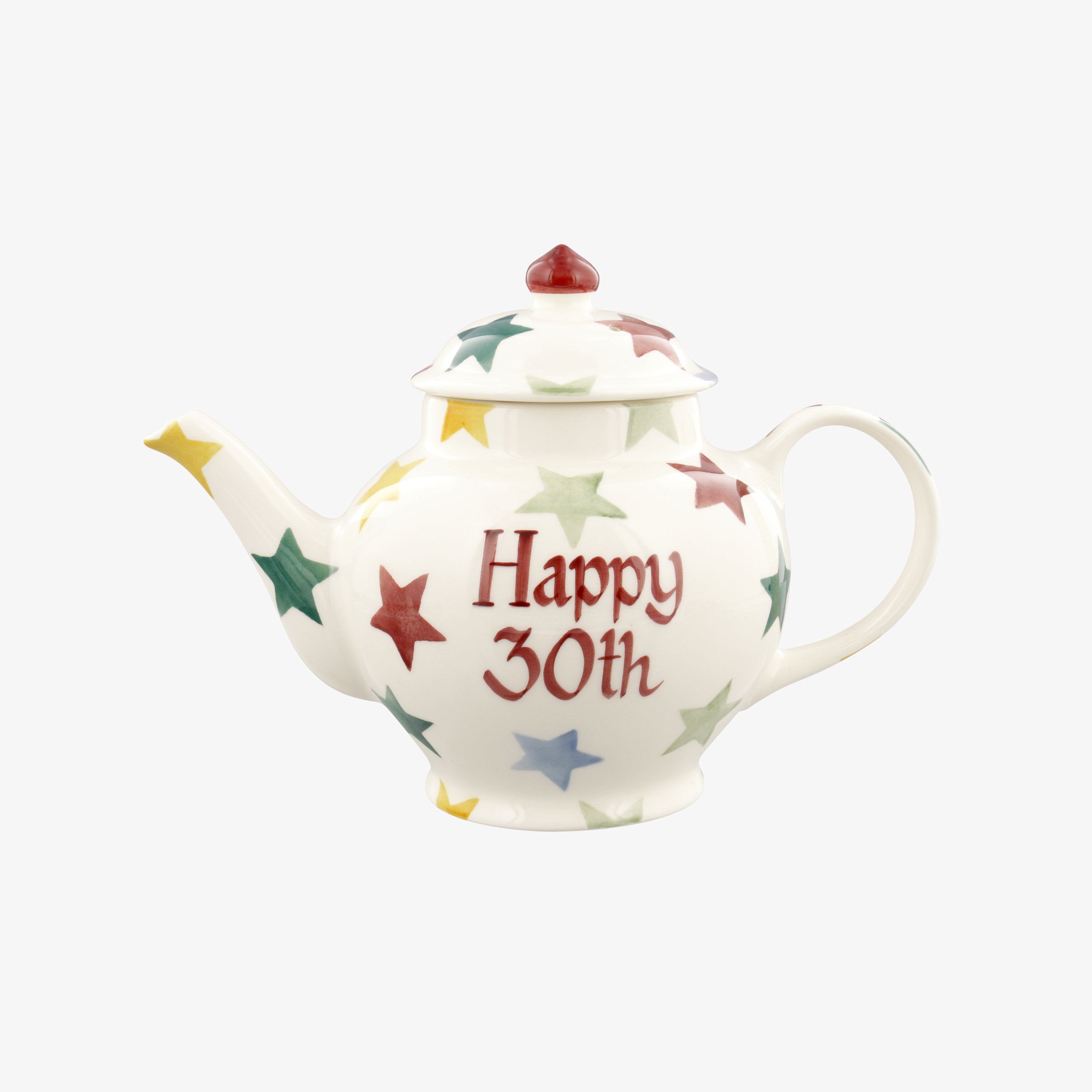 Personalised Polka Star 2 Mug Teapot  - Customise Your Own Pottery Earthenware  | Emma Bridgewater