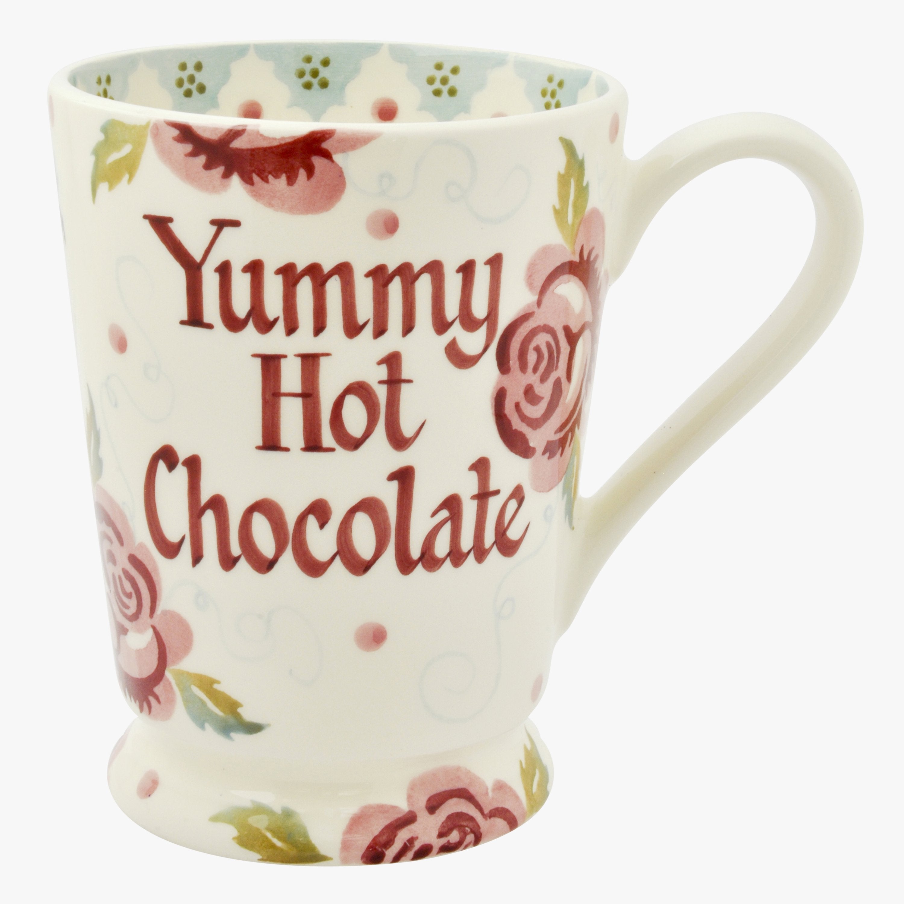 Personalised Rose & Bee Cocoa Mug  - Customise Your Own Pottery Earthenware  | Emma Bridgewater