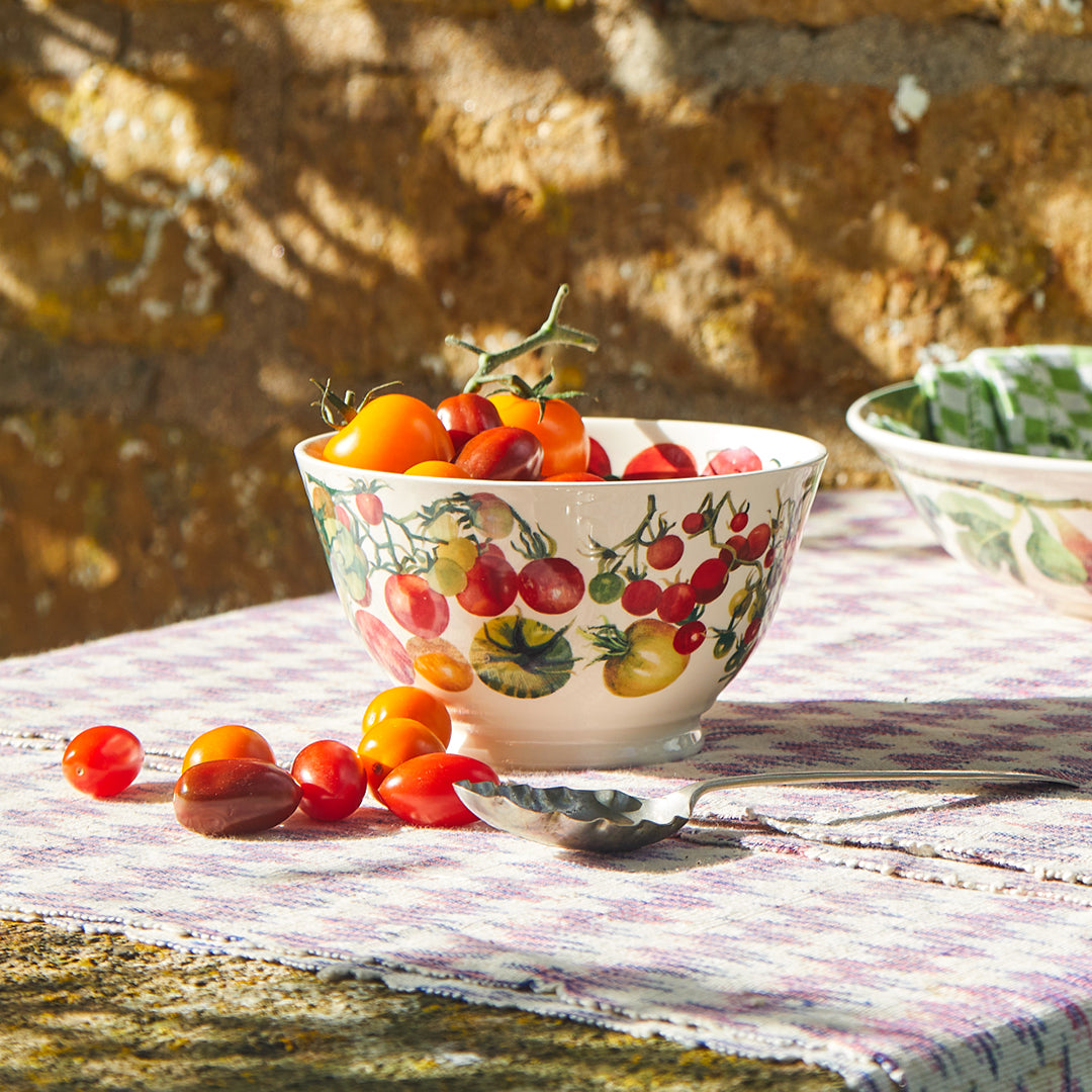 Vegetable Garden Tomatoes Medium Old Bowl