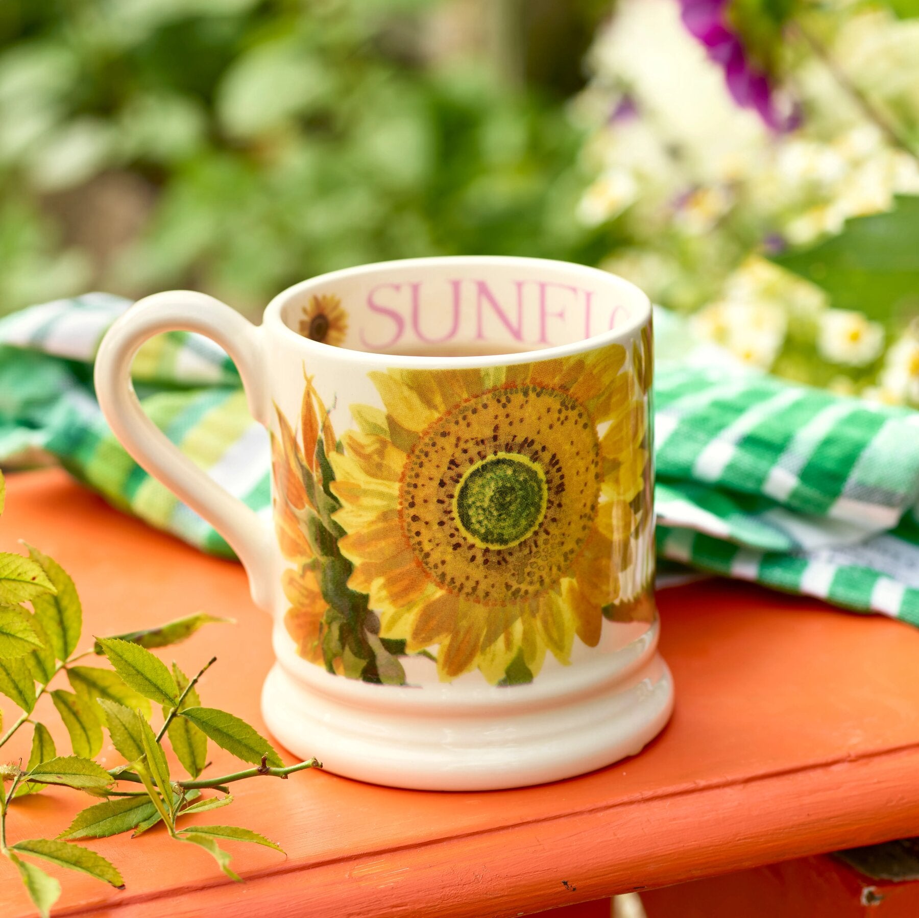 Sunflowers 1/2 Pint Mug