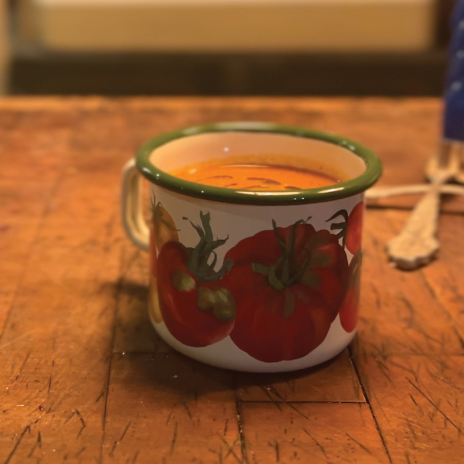 Tomatoes Enamel Mug