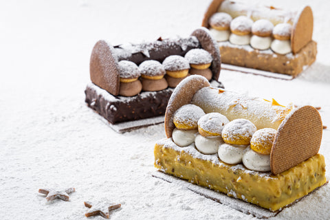 Buche de Noël C&Choux Patisserie à Caen