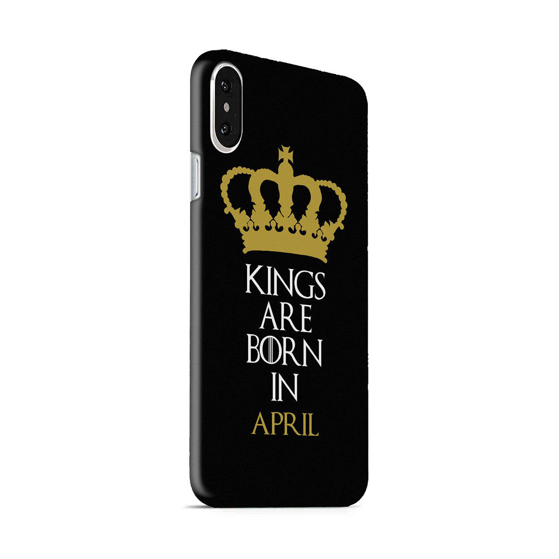 Kings April iPhone X Mobile Cover Case - MADANYU