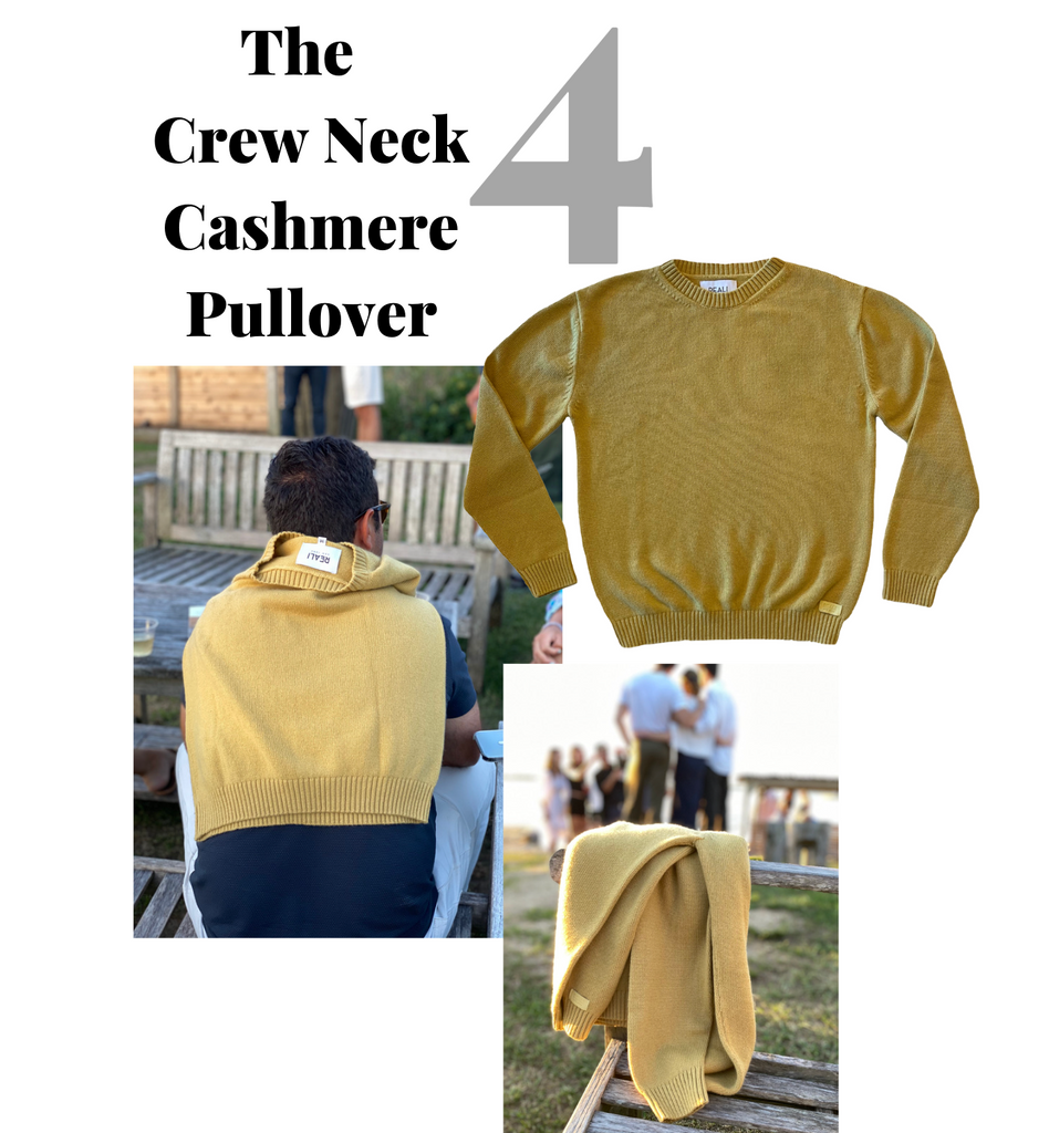 The Crew Neck Cashmere  Sweater