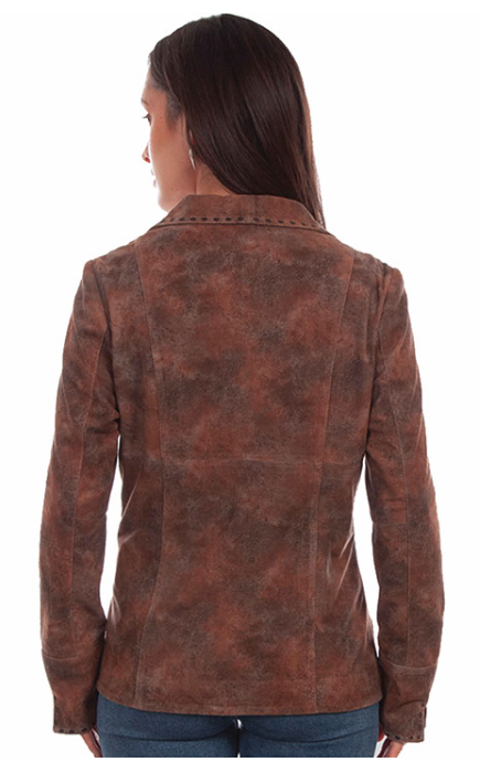 Women's Alisha Chocolate Lamb Suede Jacket – Wildfire Mercantile