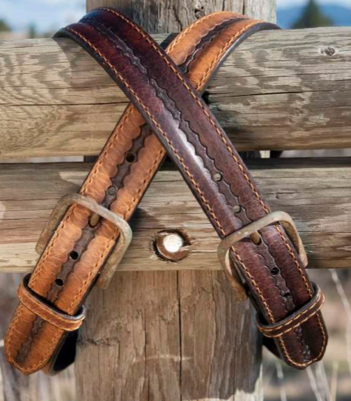 Lejon Vintage Bison Acacia Belt Whiskey VB-6329 – Wildfire Mercantile