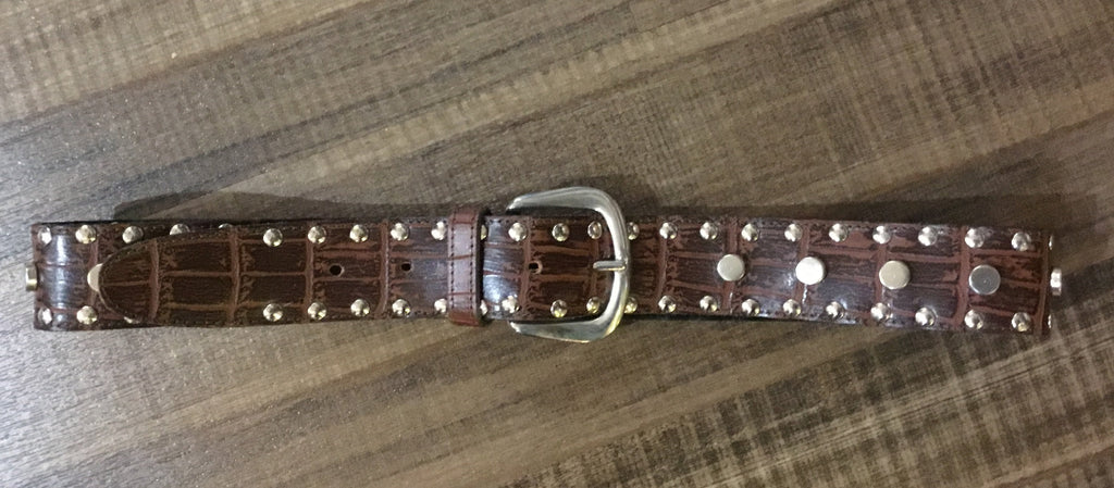 Tony Lama Ladies Brown Dakota Belt C51299