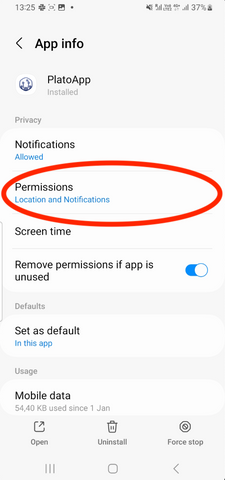 Permissions