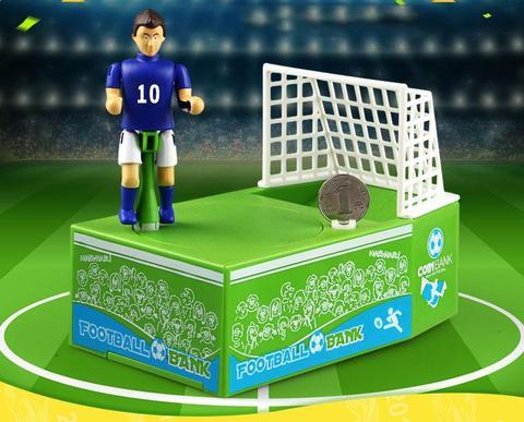 football piggy bank