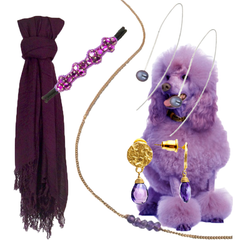 Purple Fashion Mood Board