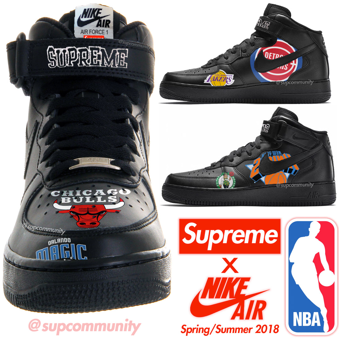 nba x nike x supreme