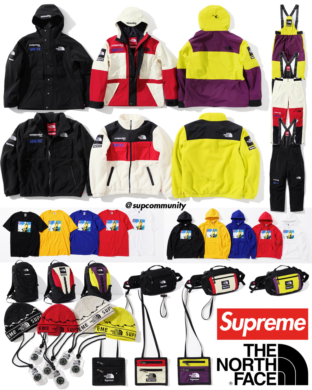 supreme north face 2019 prices