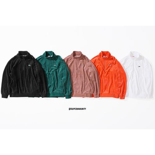 supreme x lacoste windbreaker