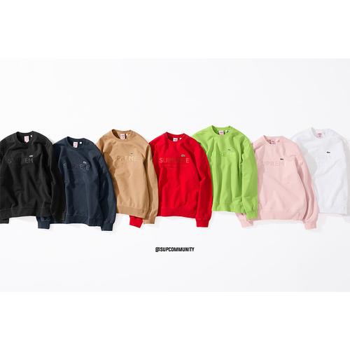 supreme lacoste price list