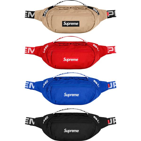 Supreme Red Waist Bag SS18 Fanny Pack Free shipping 2017