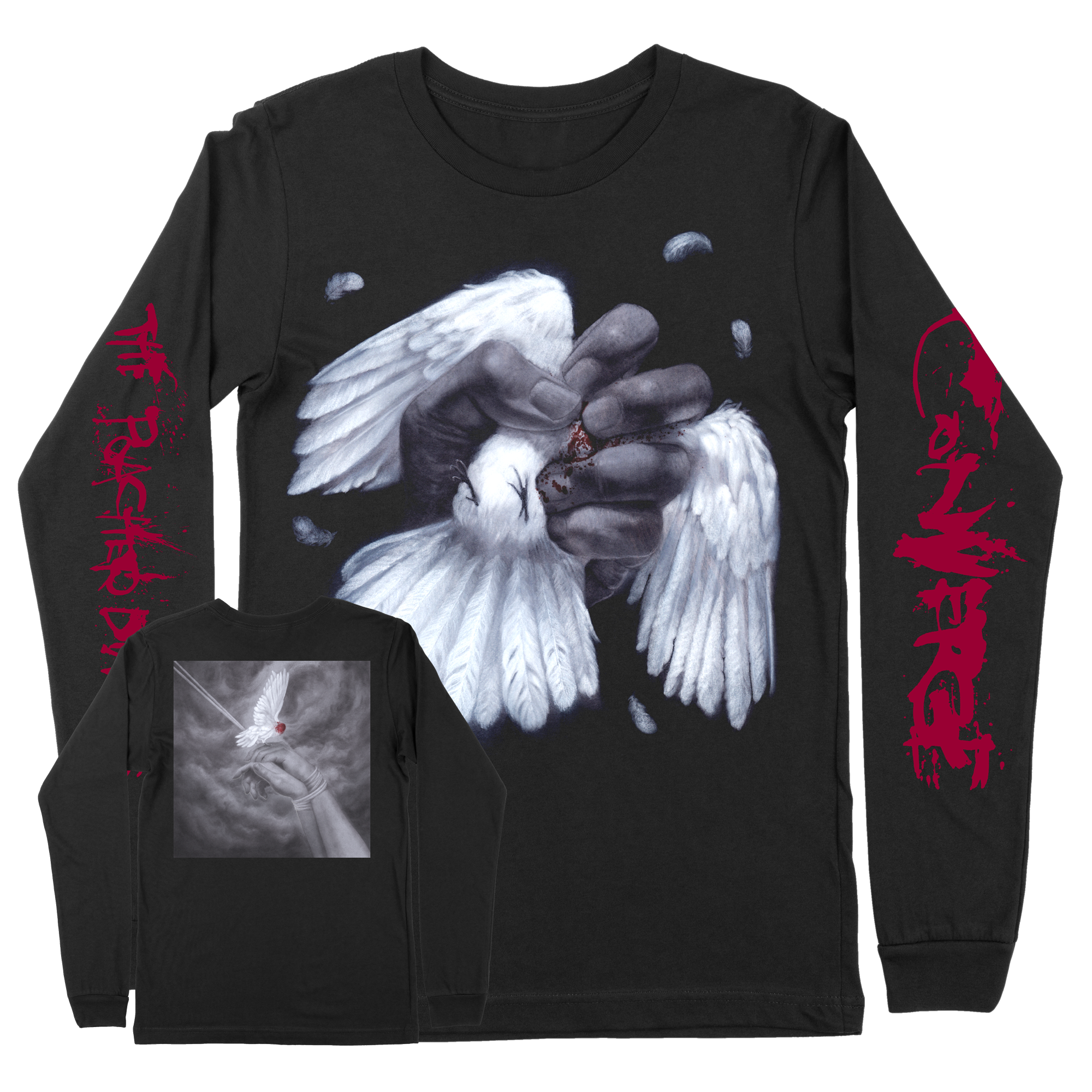 High On Fire “Twin Eagles” Caspian Tie-Dye T-Shirt - Deathwish Inc