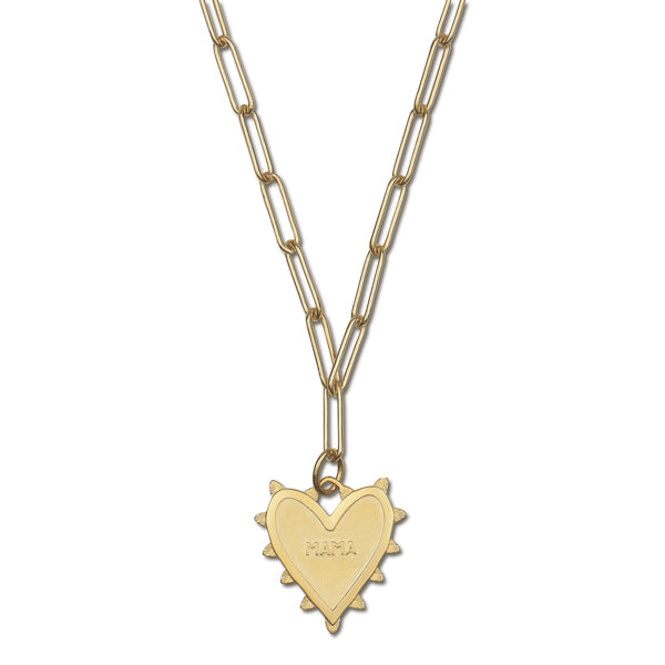 Piece of my Heart Necklace Introducing the perfect staple chunky Gold  Necklace which can also be used to layer your Zo&Co Necklaces. Waterproof  Tarnish Free Will not cause Greening Made from High