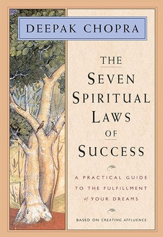 book cover of deepak chopra's seven spiritual laws of success