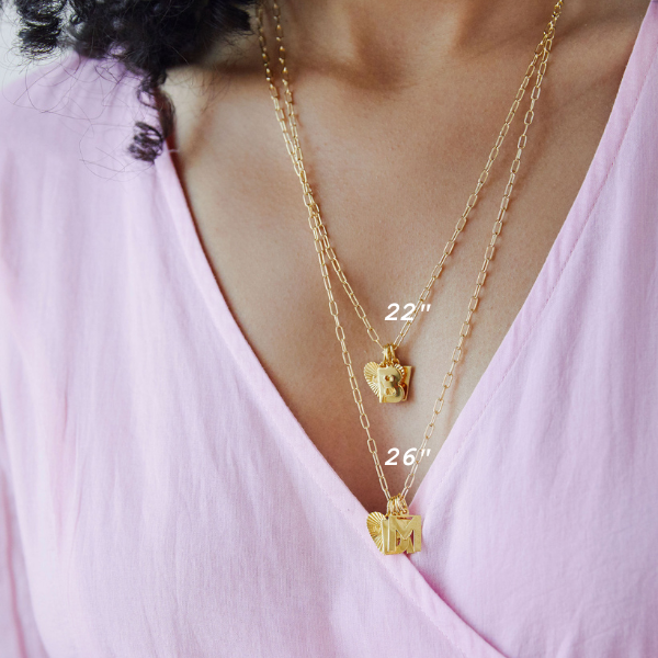 The Initial Necklace + Bracelet Collection - Lulu + Belle Jewellery