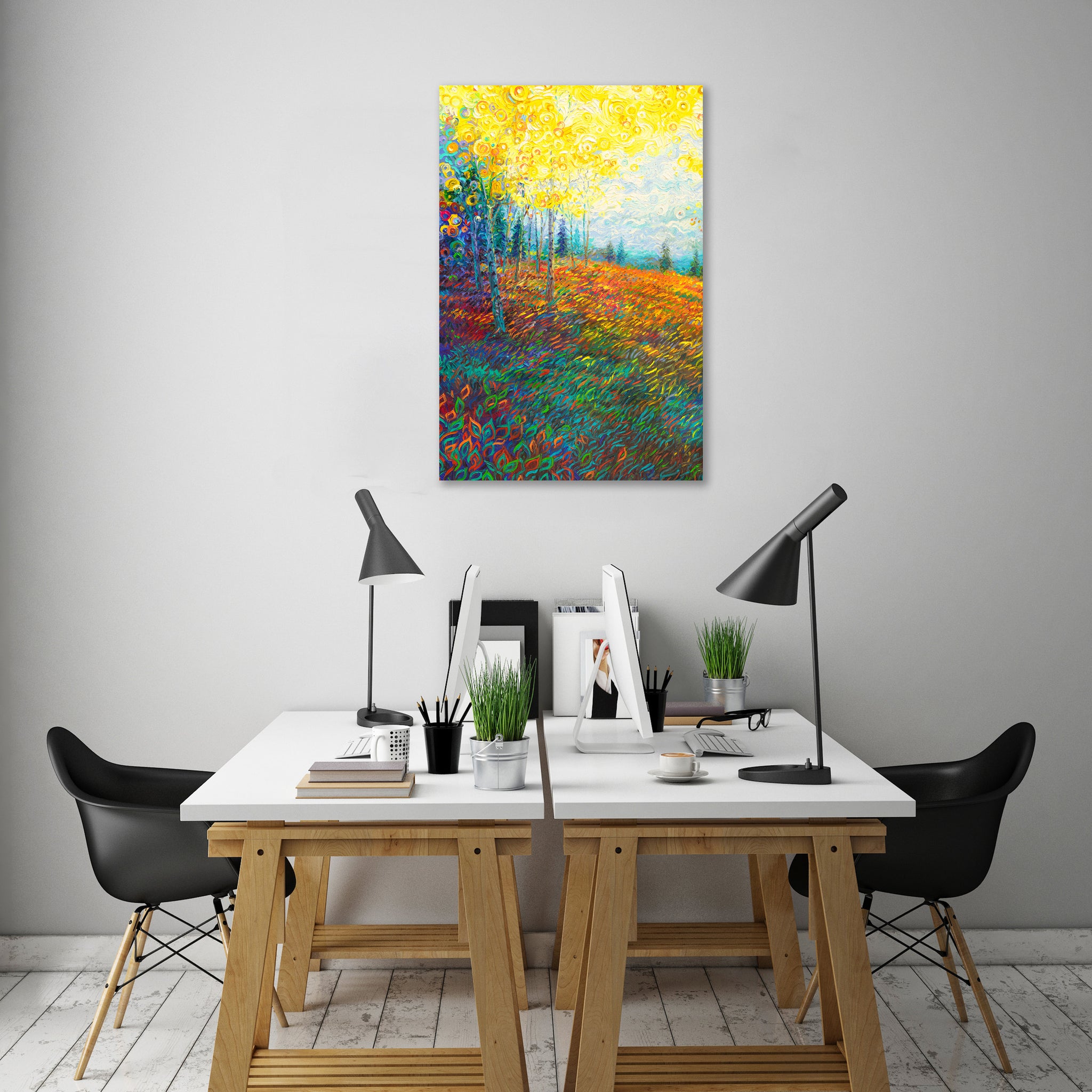 Equilibrium by Iris Scott - Gallery Wrapped Canvas Print