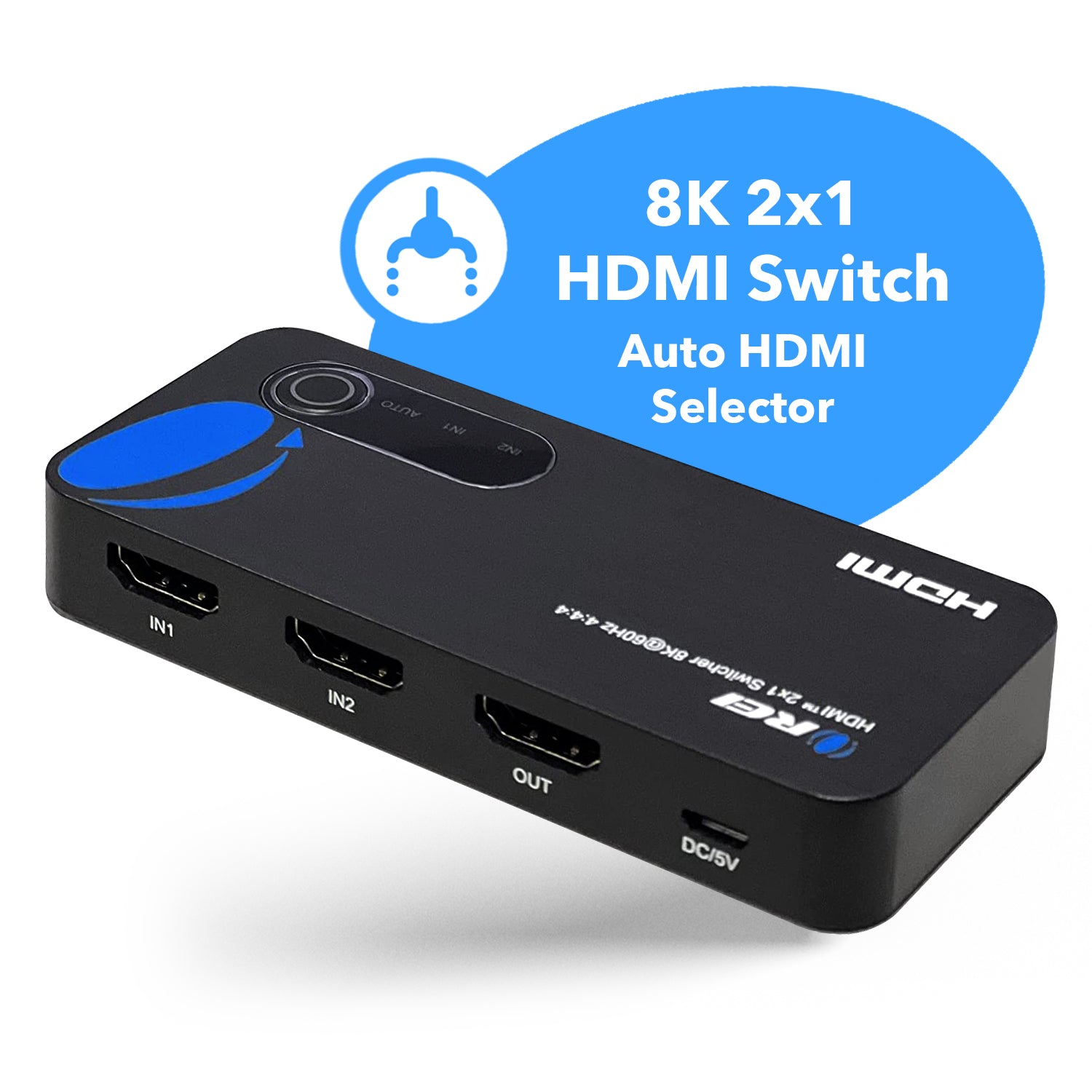 Buy 8K HDMI Switch for Gaming | PS5 Xbox | OREI – OREI.COM