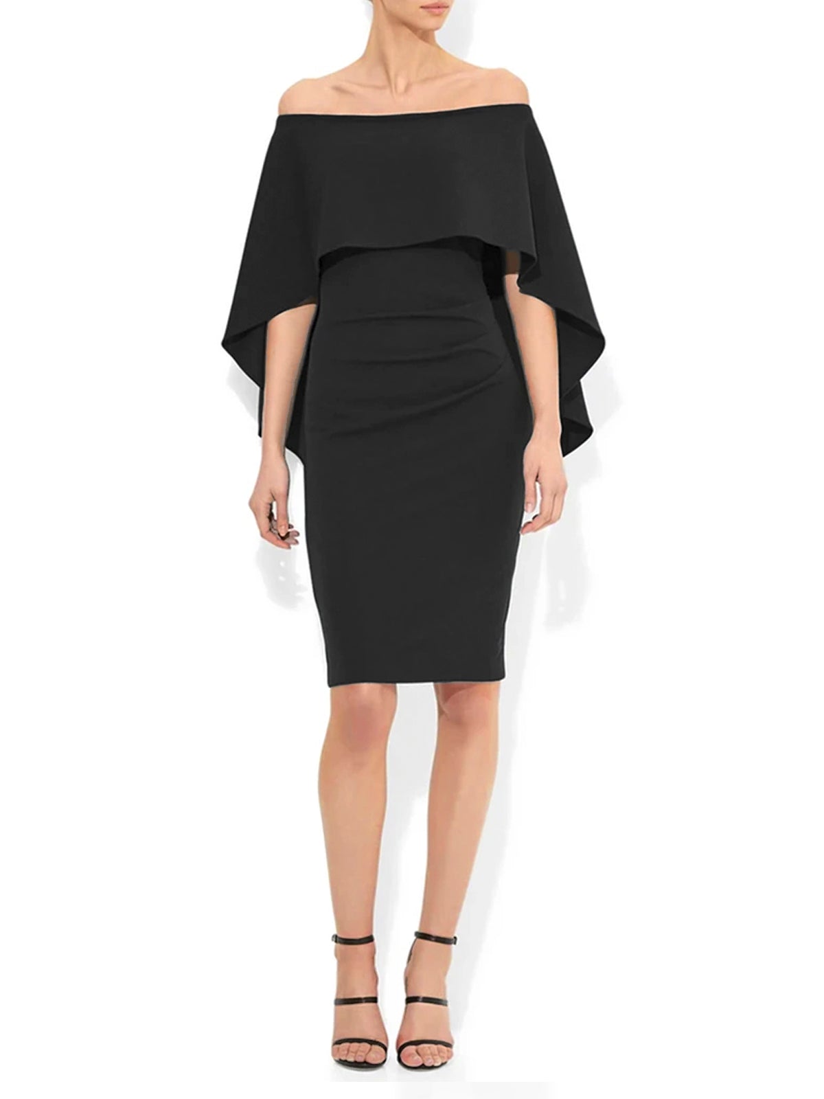 Aerin Black Crepe Dress