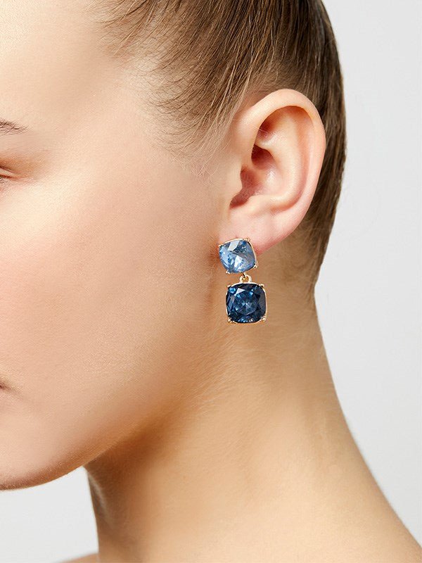 Aerini Navy Earrings