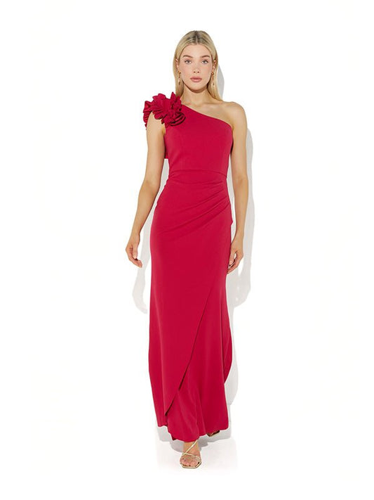 Halo Hot Pink Halter Dress – Montique